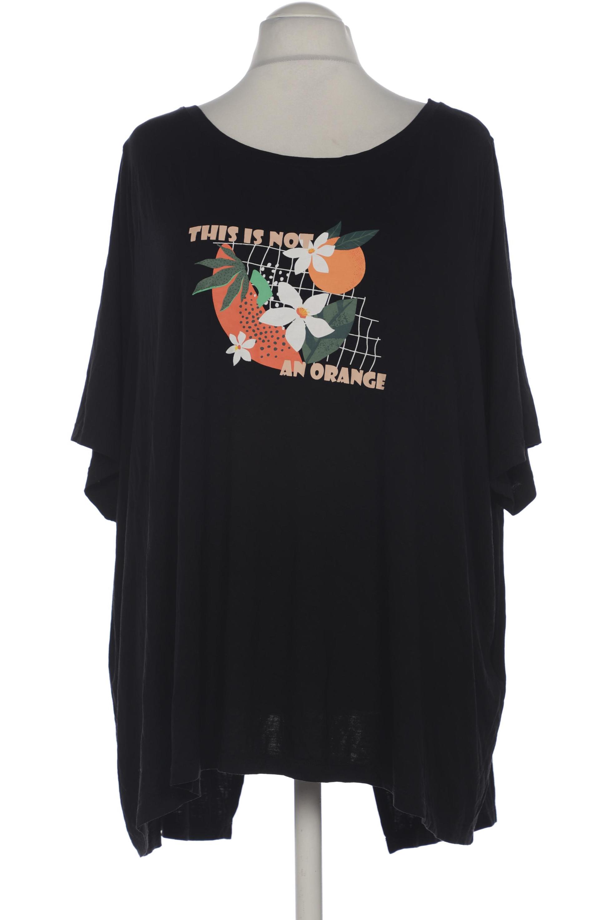 

Ulla Popken Damen T-Shirt, schwarz, Gr. 58