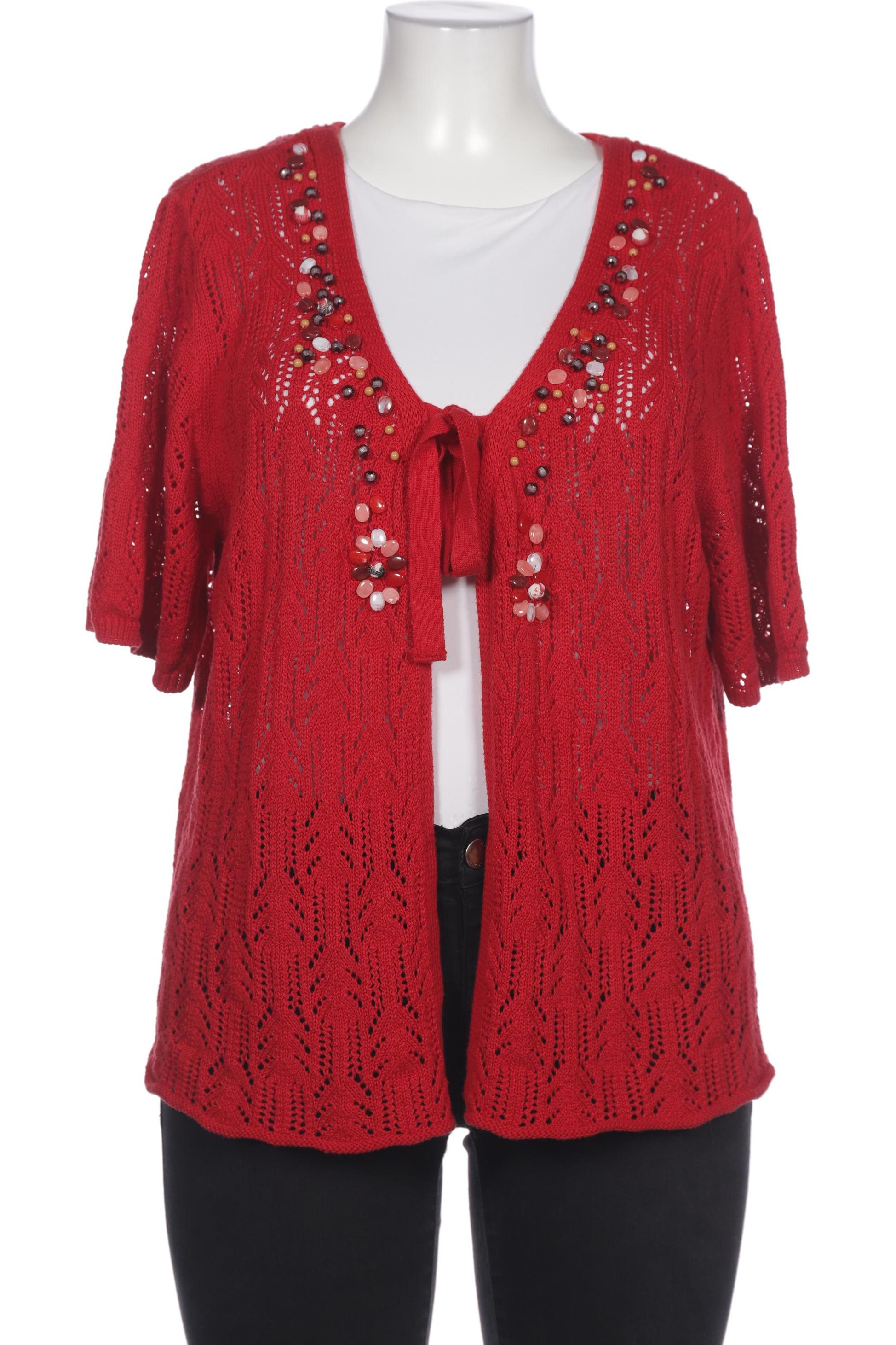 

Ulla Popken Damen Strickjacke, rot