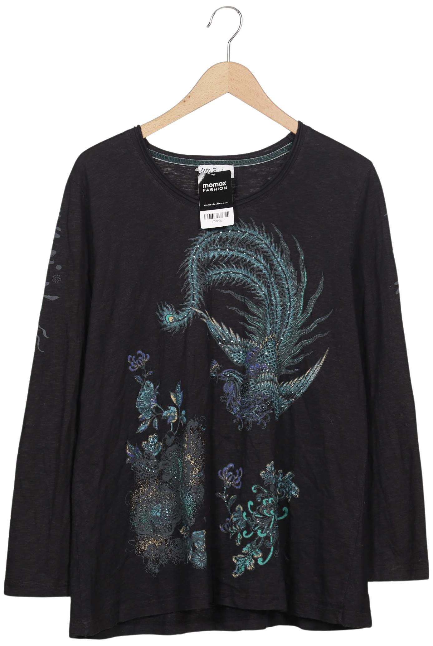 

Ulla Popken Damen Langarmshirt, schwarz, Gr. 50