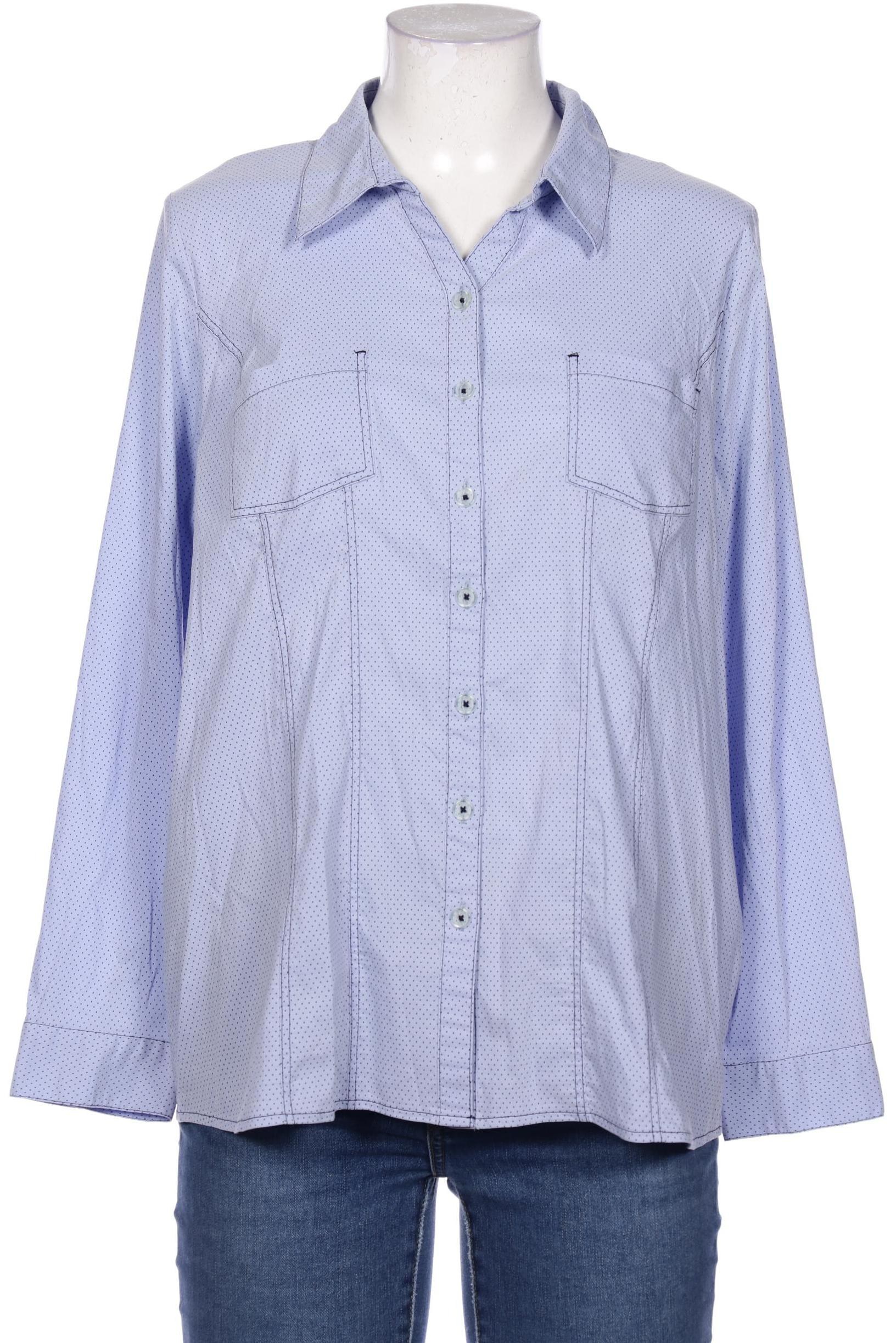 

Ulla Popken Damen Bluse, hellblau, Gr. 42