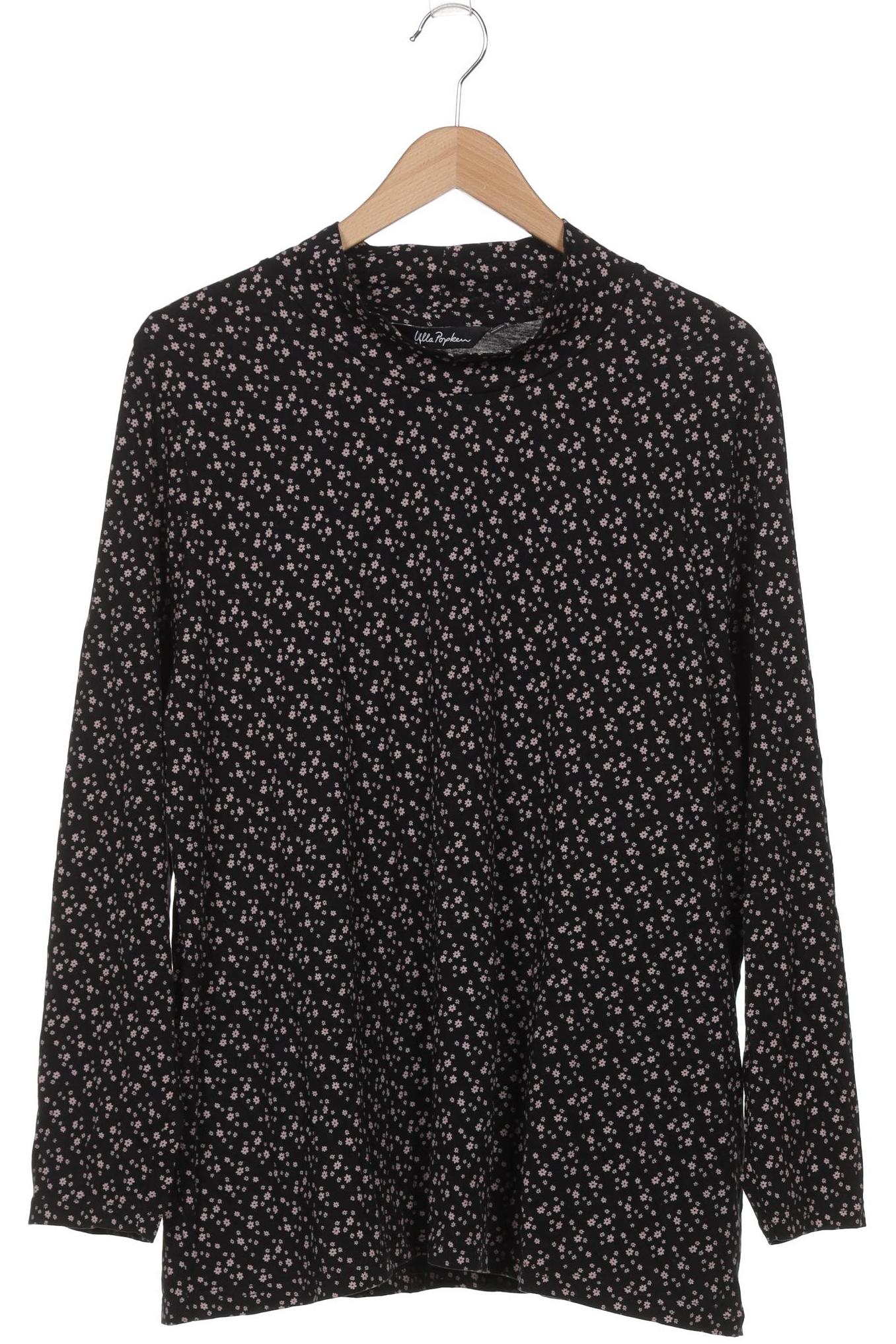 

Ulla Popken Damen Langarmshirt, schwarz, Gr. 50
