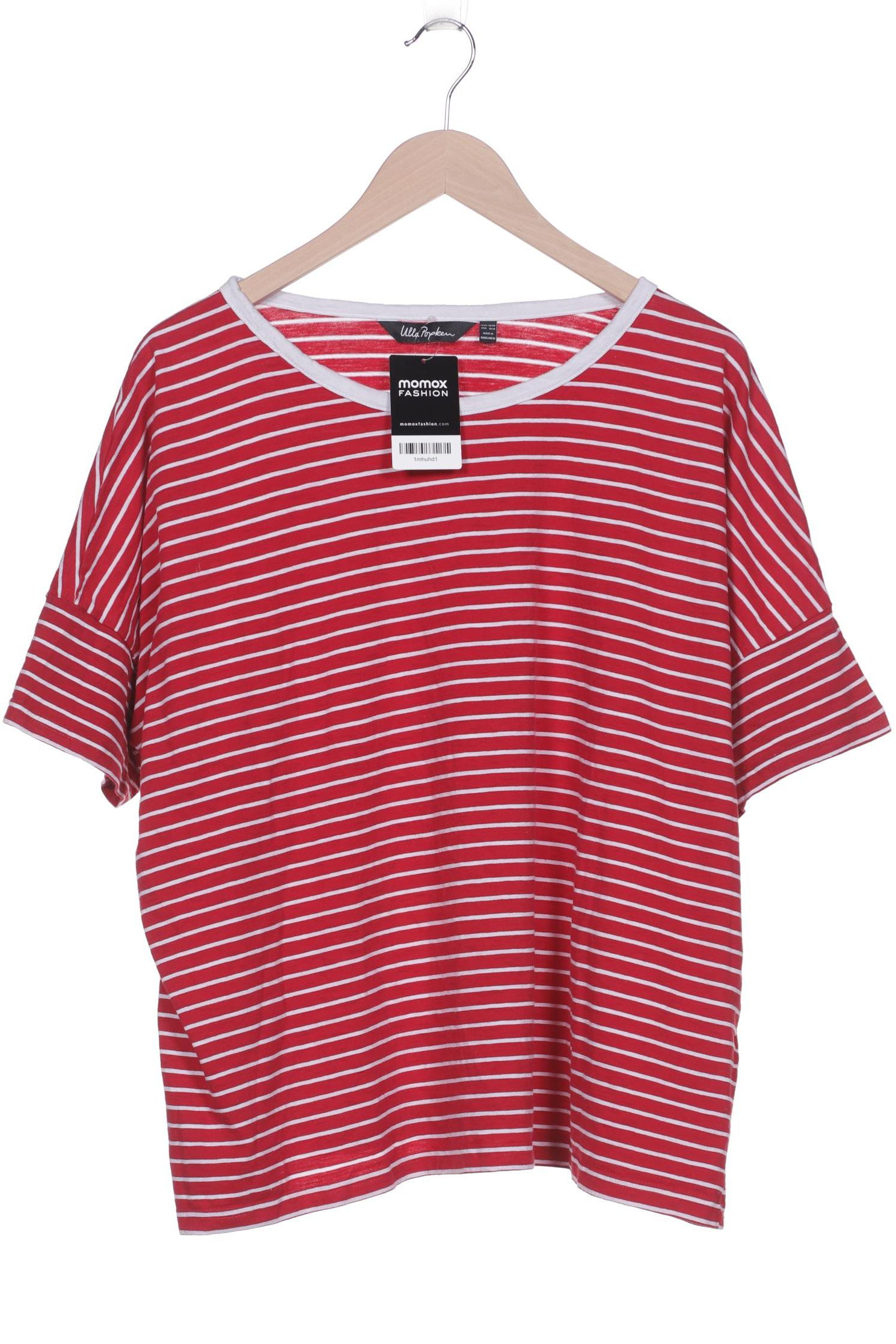 

Ulla Popken Damen T-Shirt, rot, Gr. 46