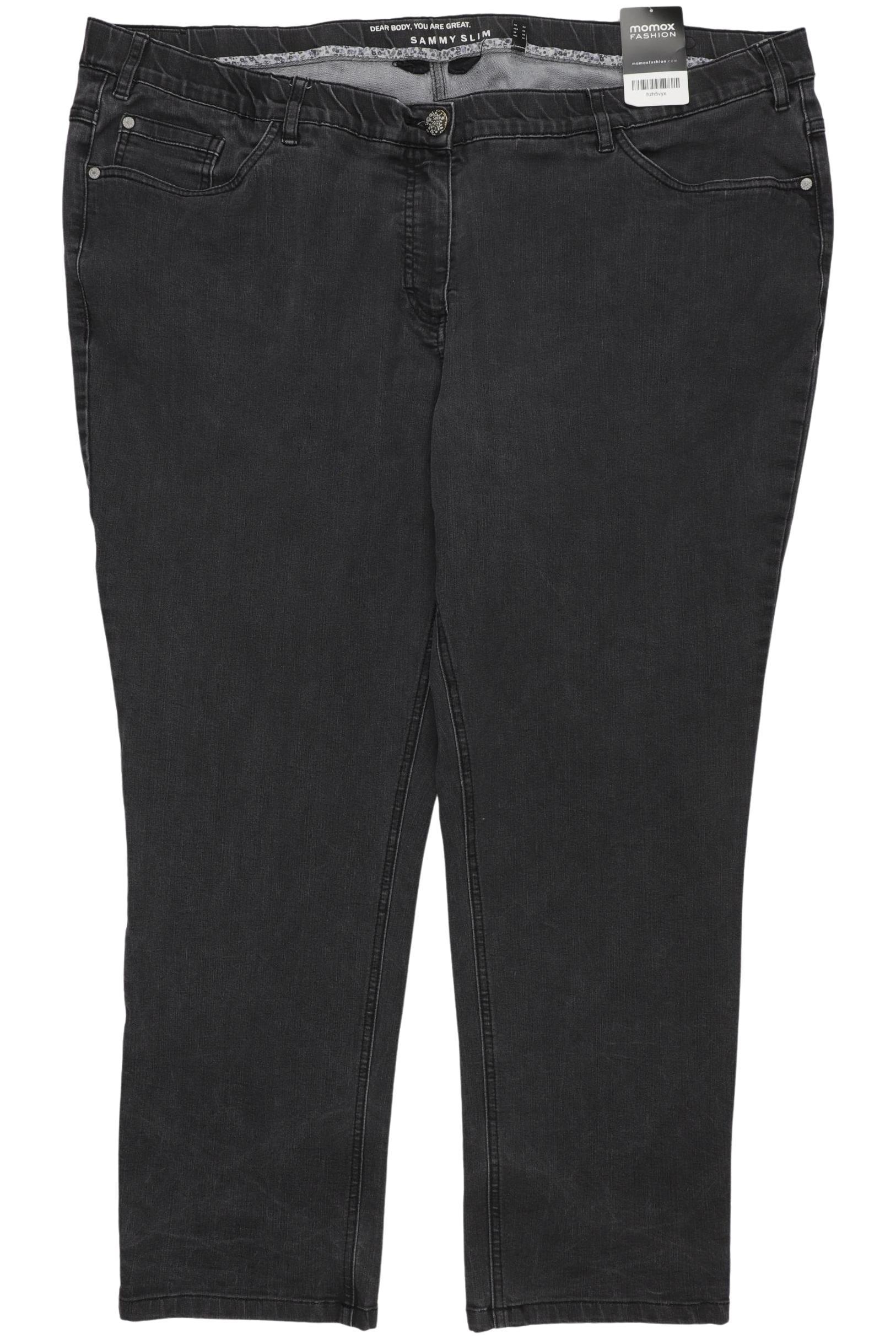 

Ulla Popken Damen Jeans, grau, Gr. 27