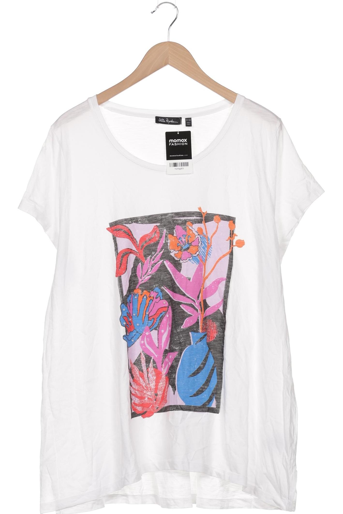 

Ulla Popken Damen T-Shirt, weiß, Gr. 50