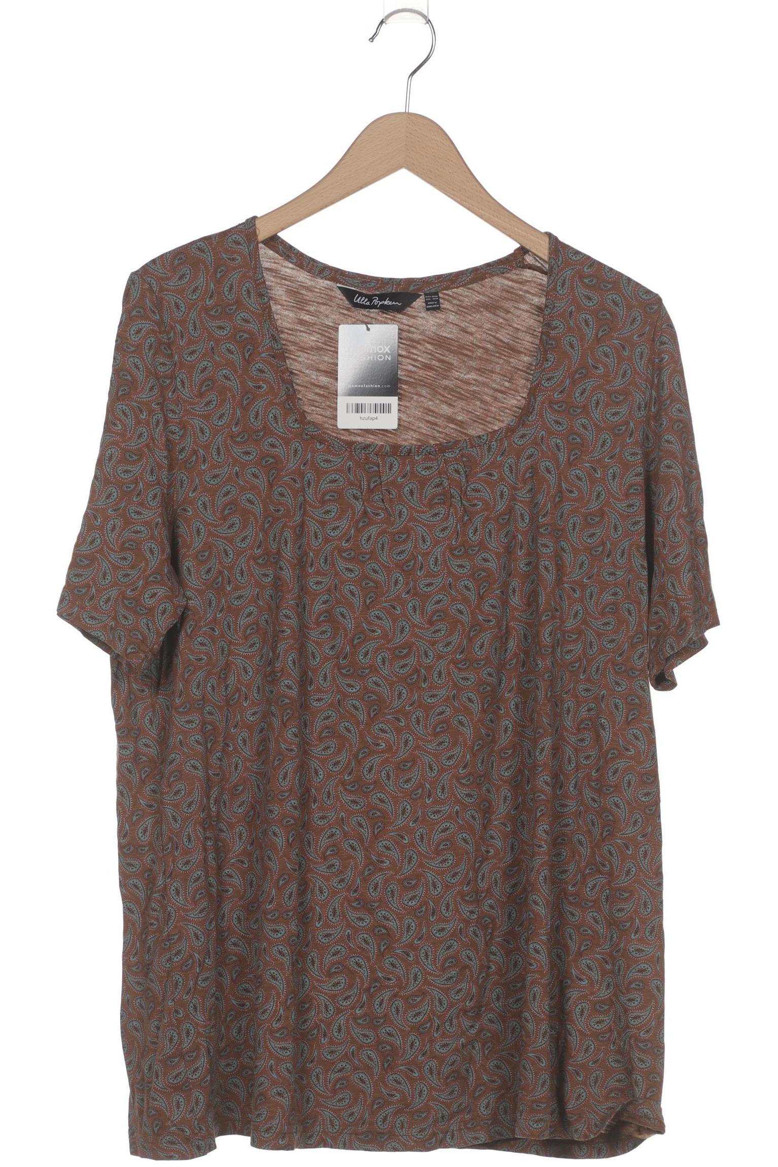 

Ulla Popken Damen T-Shirt, braun, Gr. 46