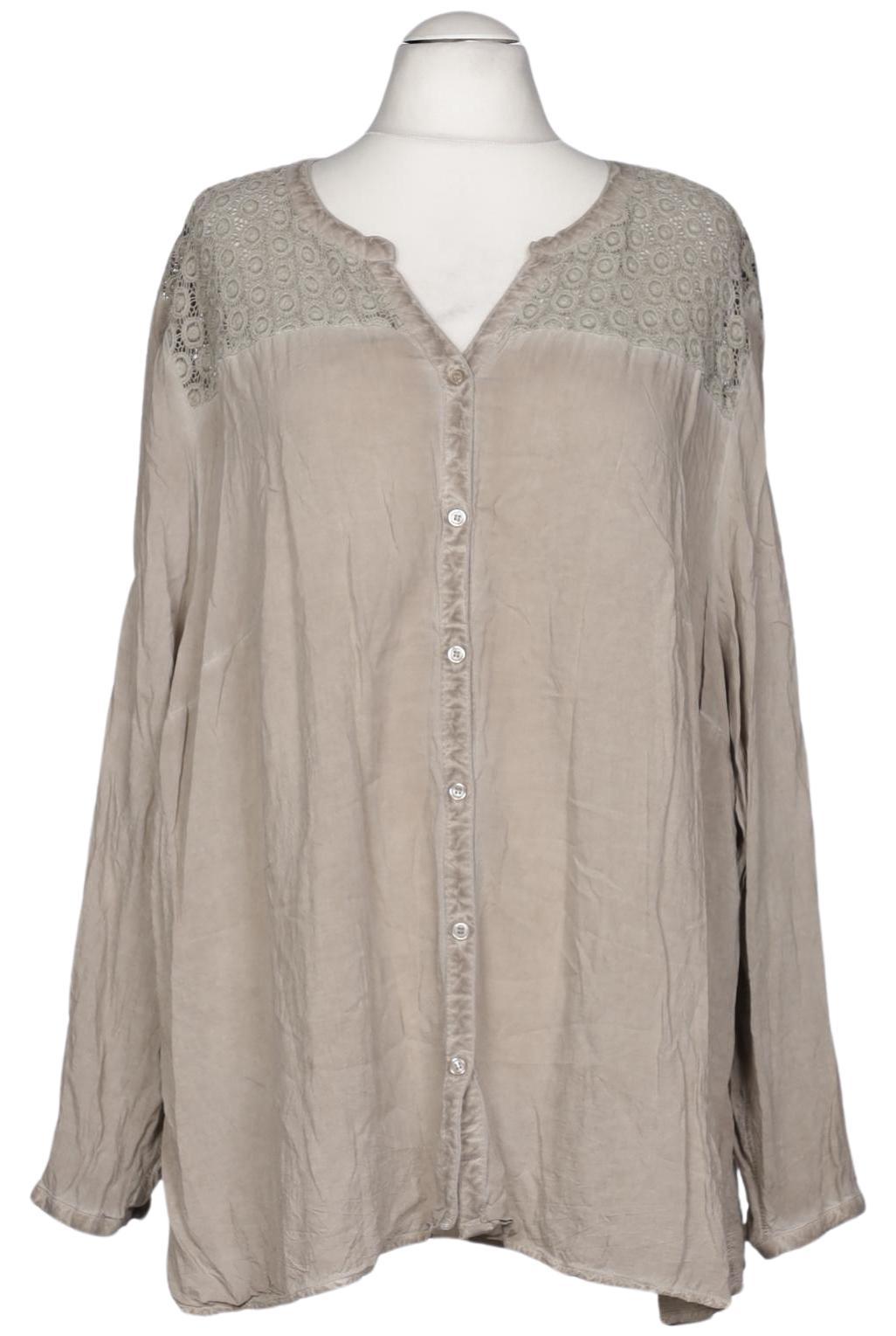 

Ulla Popken Damen Bluse, beige, Gr. 54