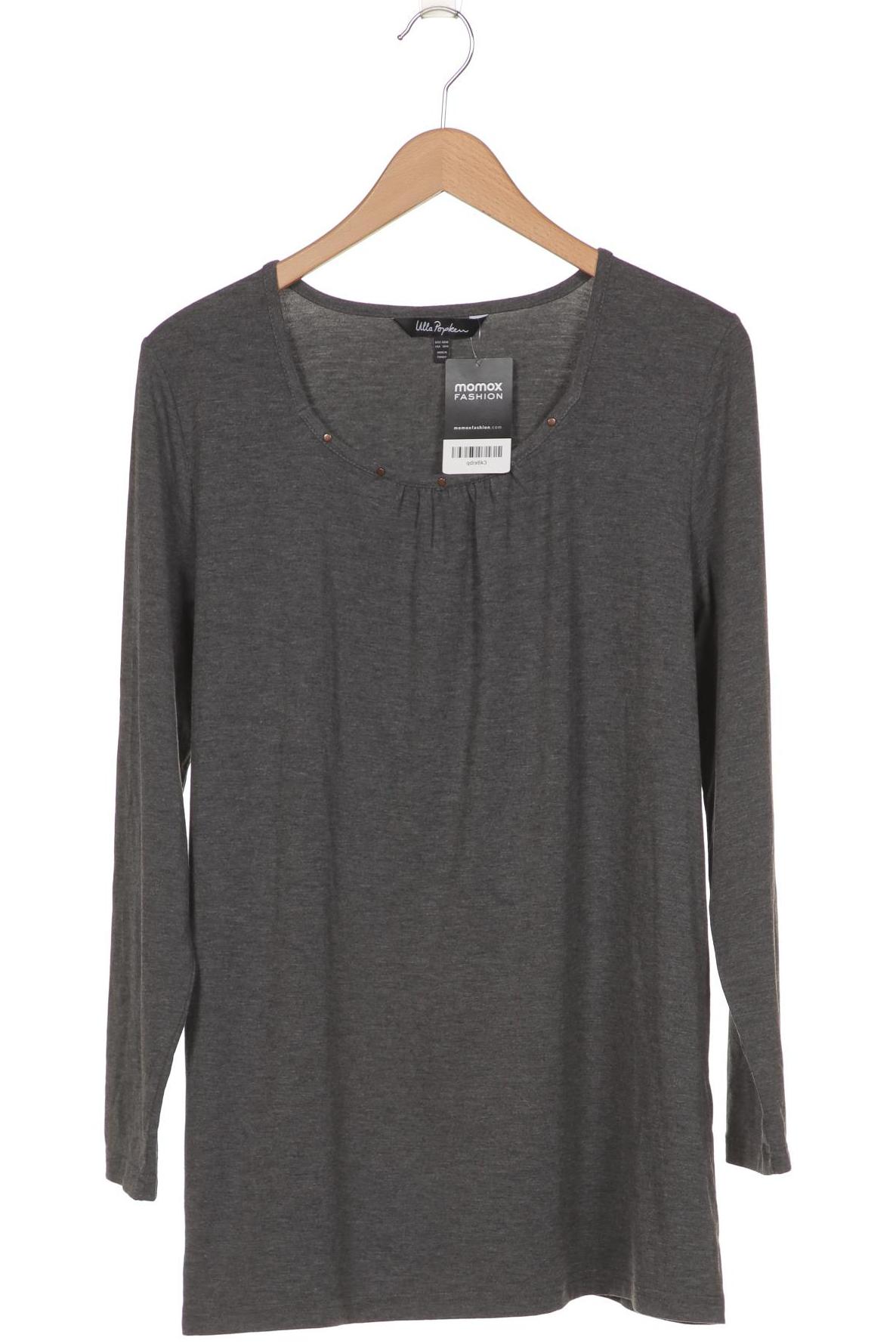 

Ulla Popken Damen Langarmshirt, grau