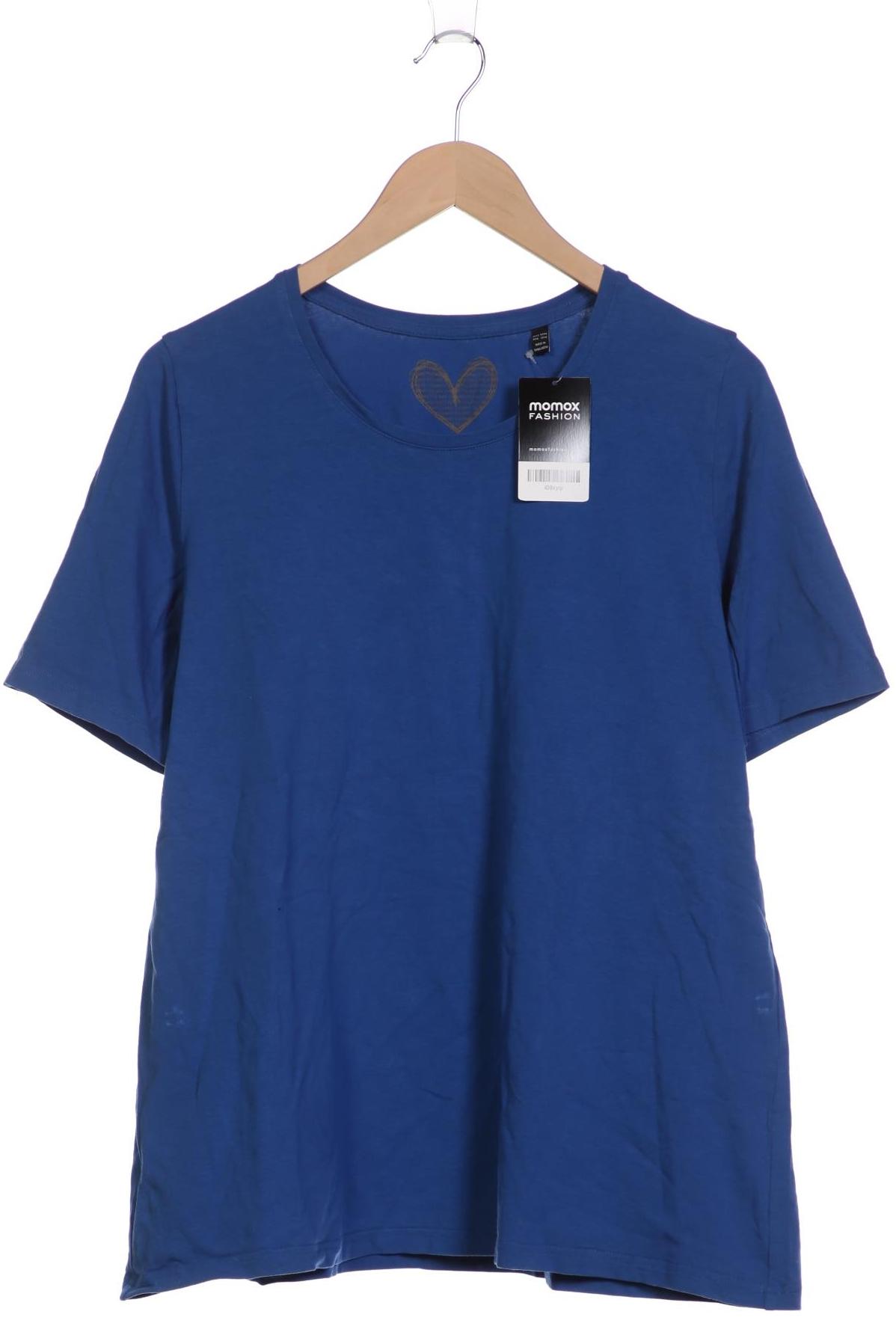 

Ulla Popken Damen T-Shirt, blau, Gr. 42