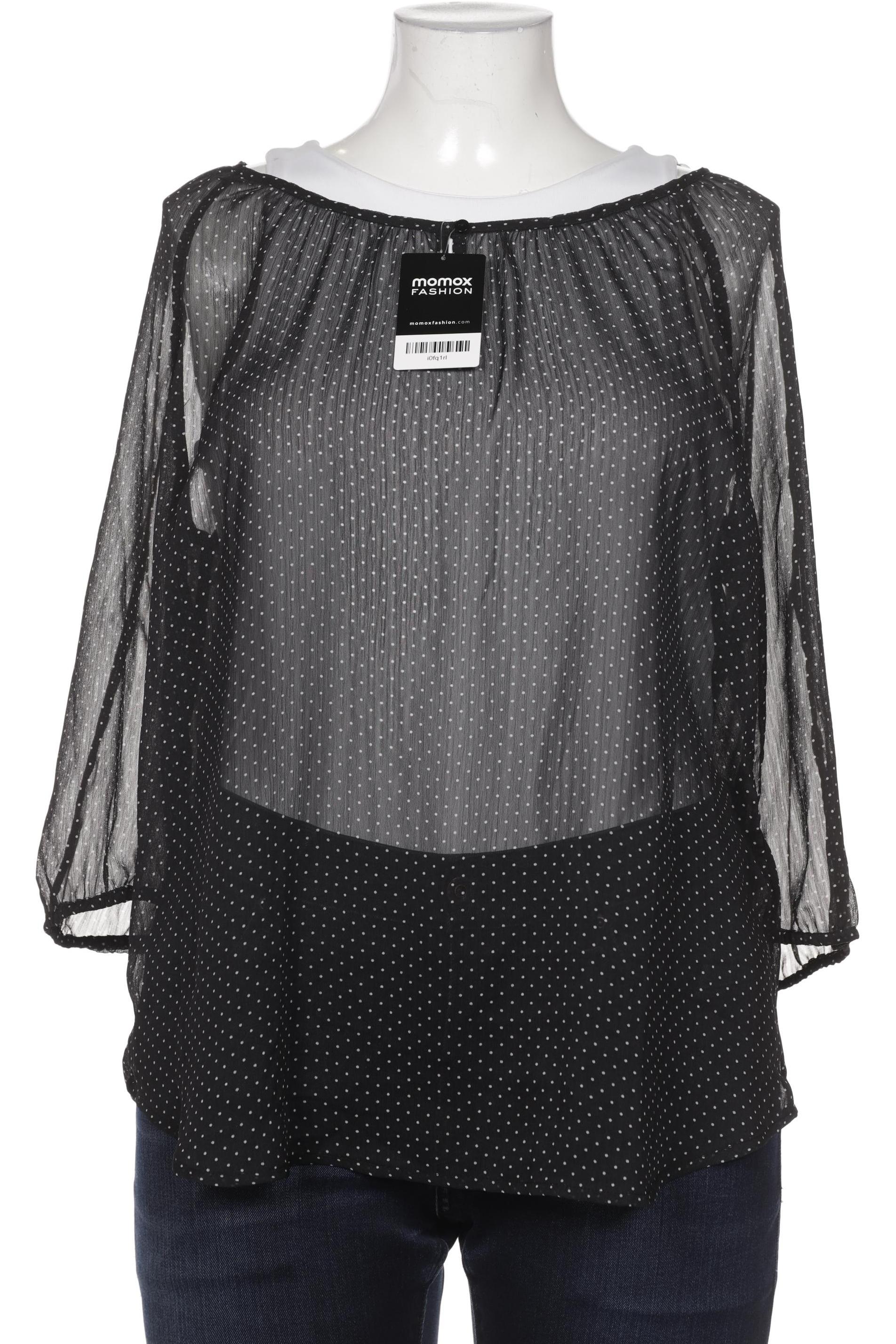 

Ulla Popken Damen Bluse, schwarz, Gr. 42