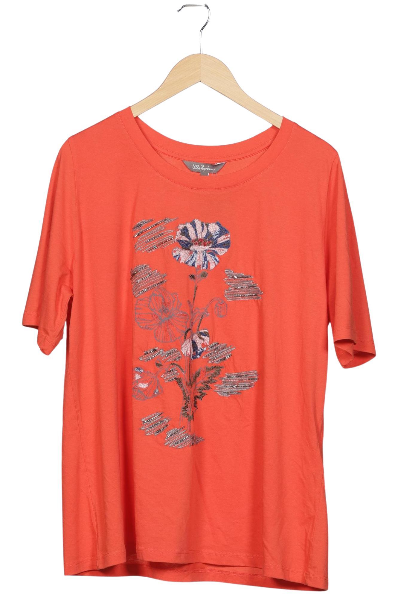 

Ulla Popken Damen T-Shirt, orange, Gr. 46