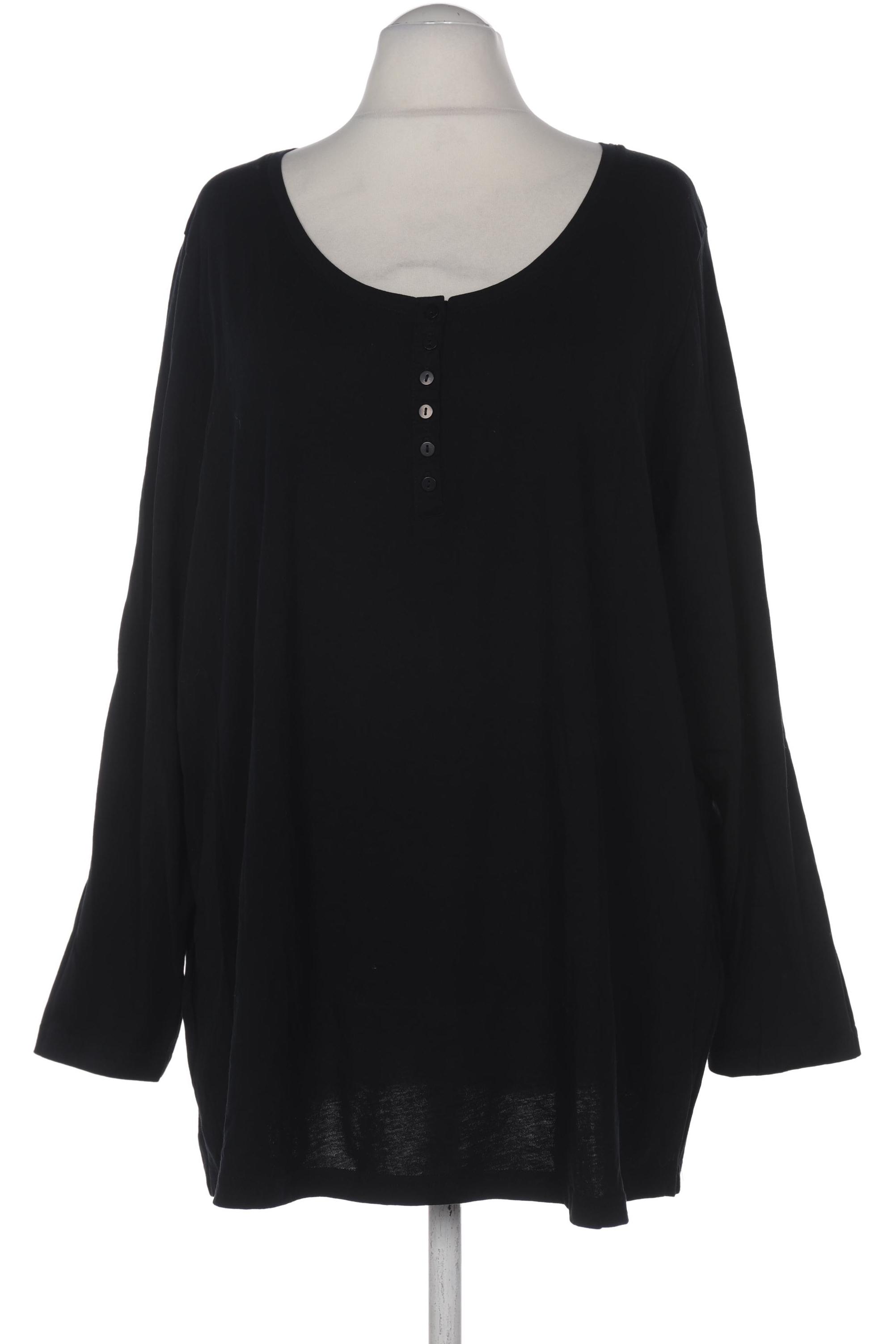 

Ulla Popken Damen Langarmshirt, schwarz, Gr. 54