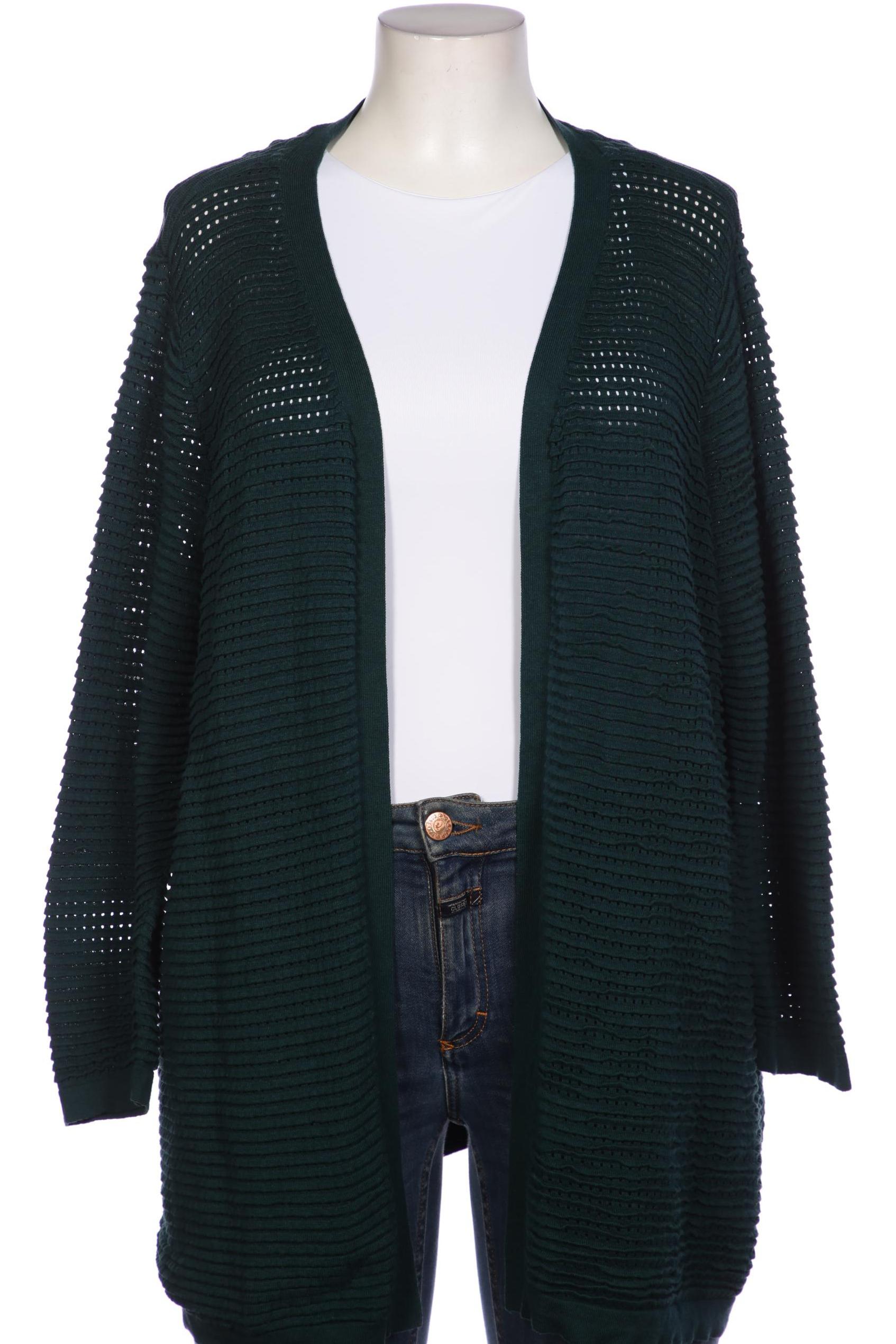 

Ulla Popken Damen Strickjacke, grün, Gr. 52