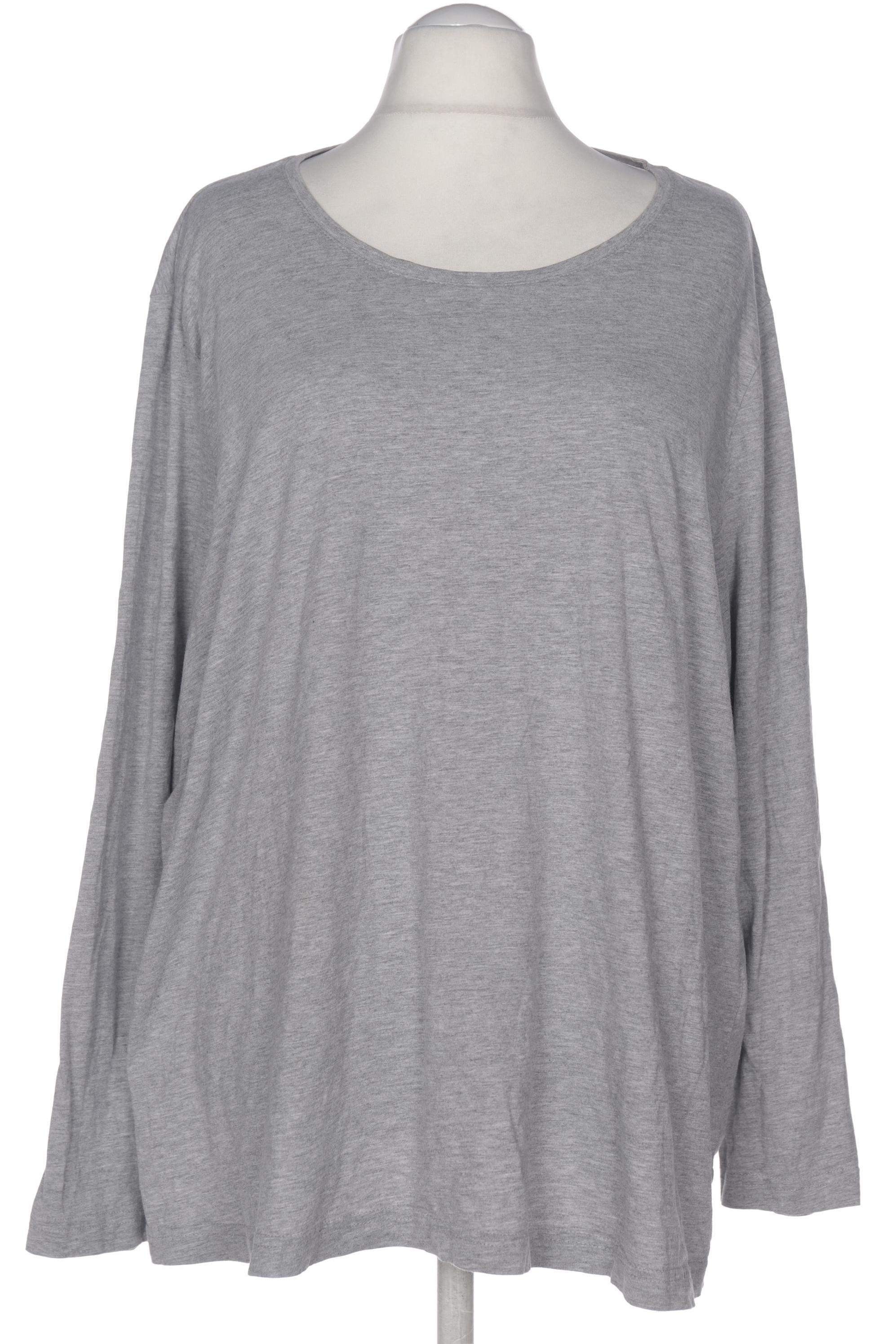 

Ulla Popken Damen Langarmshirt, grau