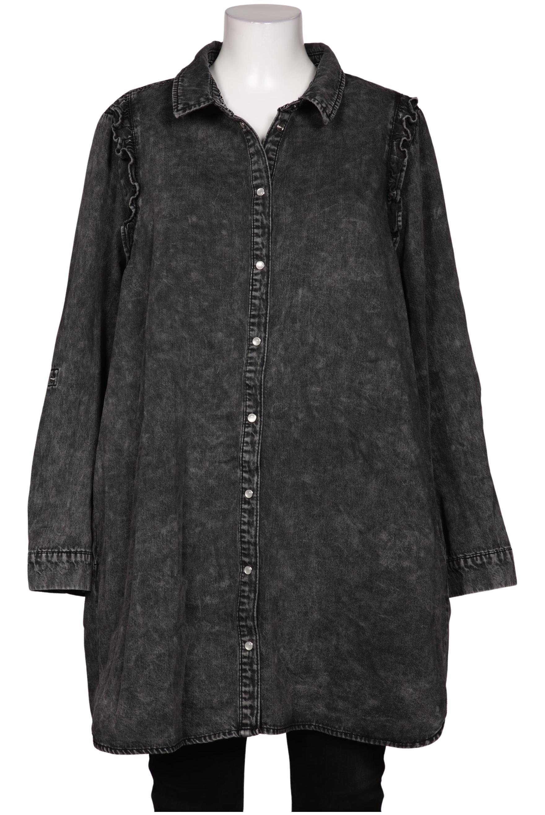 

Ulla Popken Damen Bluse, grau, Gr. 50
