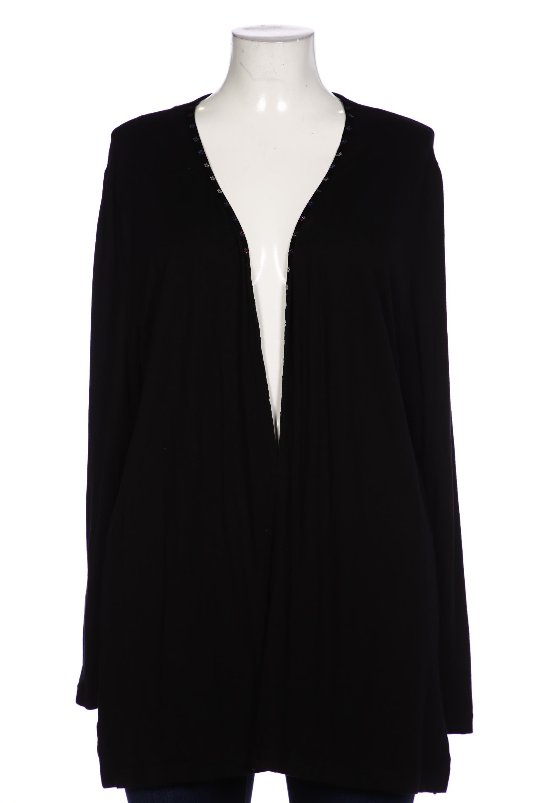 

Ulla Popken Damen Strickjacke, schwarz, Gr. 46