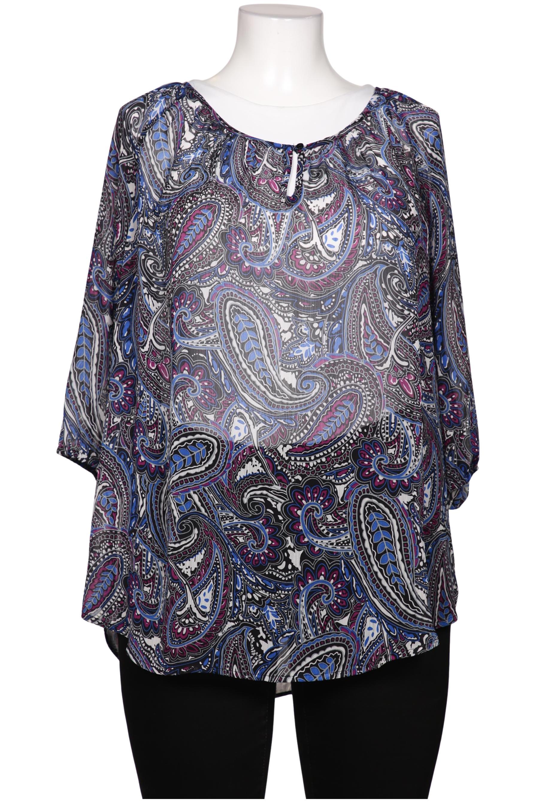 

Ulla Popken Damen Bluse, mehrfarbig, Gr. 46