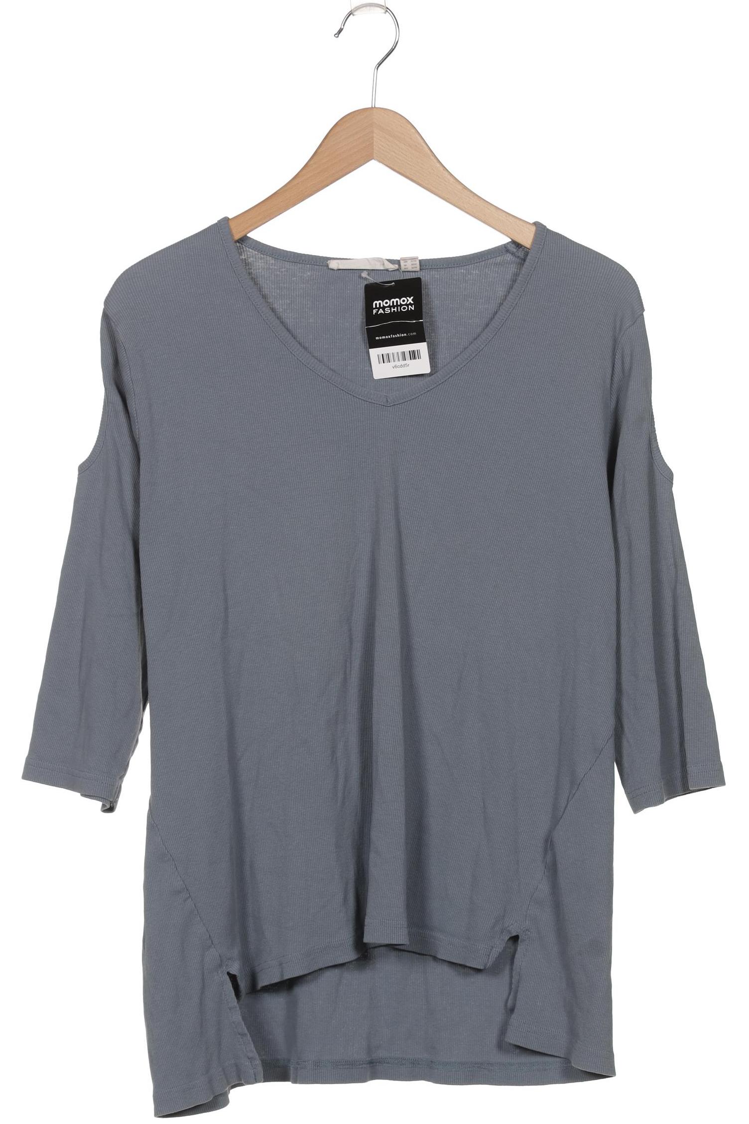 

Ulla Popken Damen Langarmshirt, blau, Gr. 46