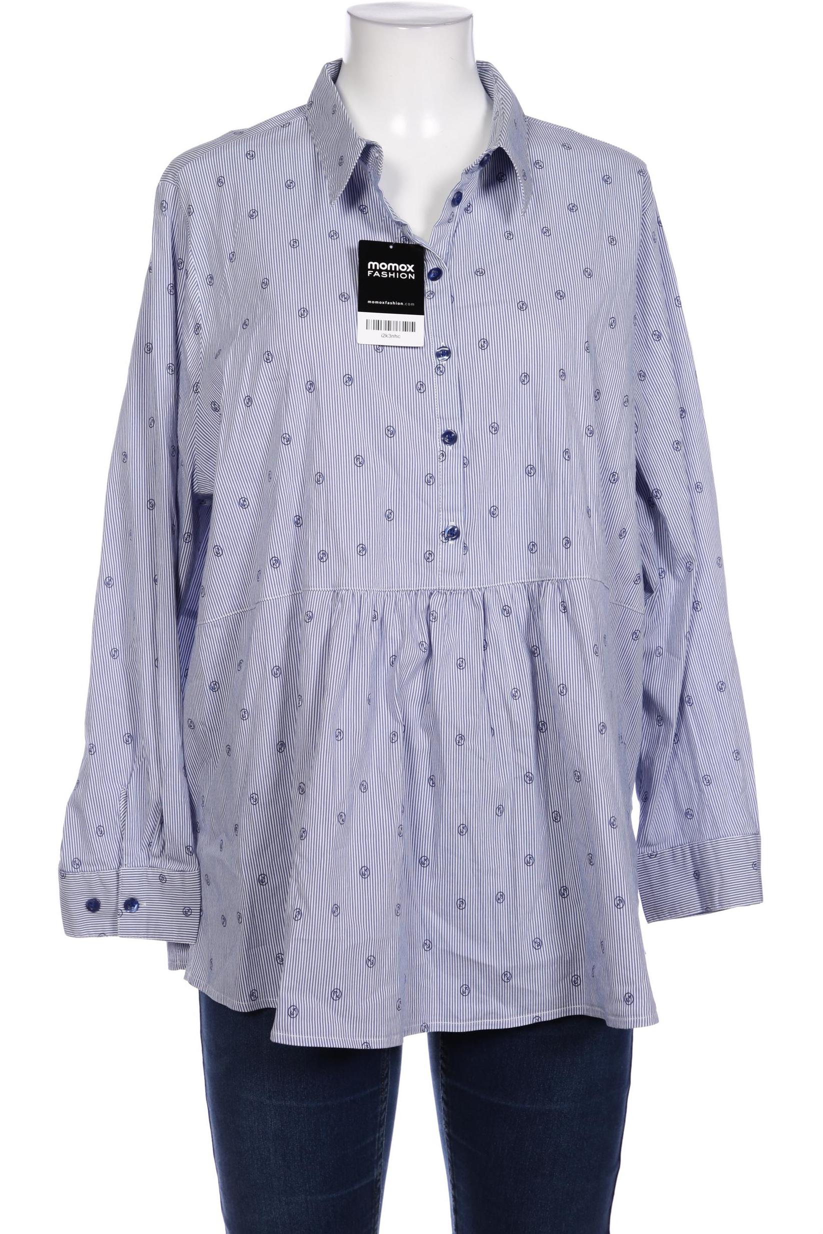 

Ulla Popken Damen Bluse, blau, Gr. 50