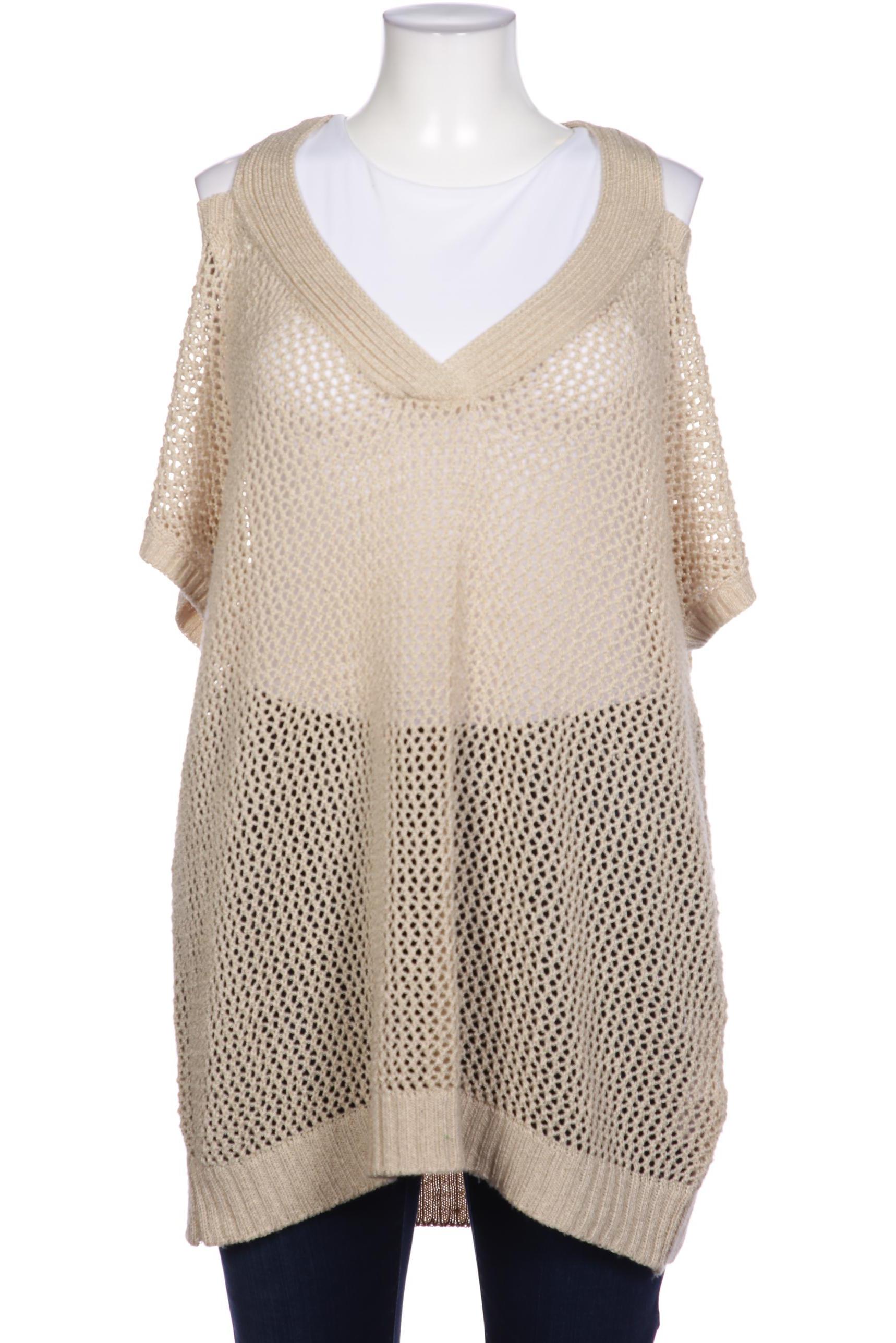 

Ulla Popken Damen Pullover, beige, Gr. 46