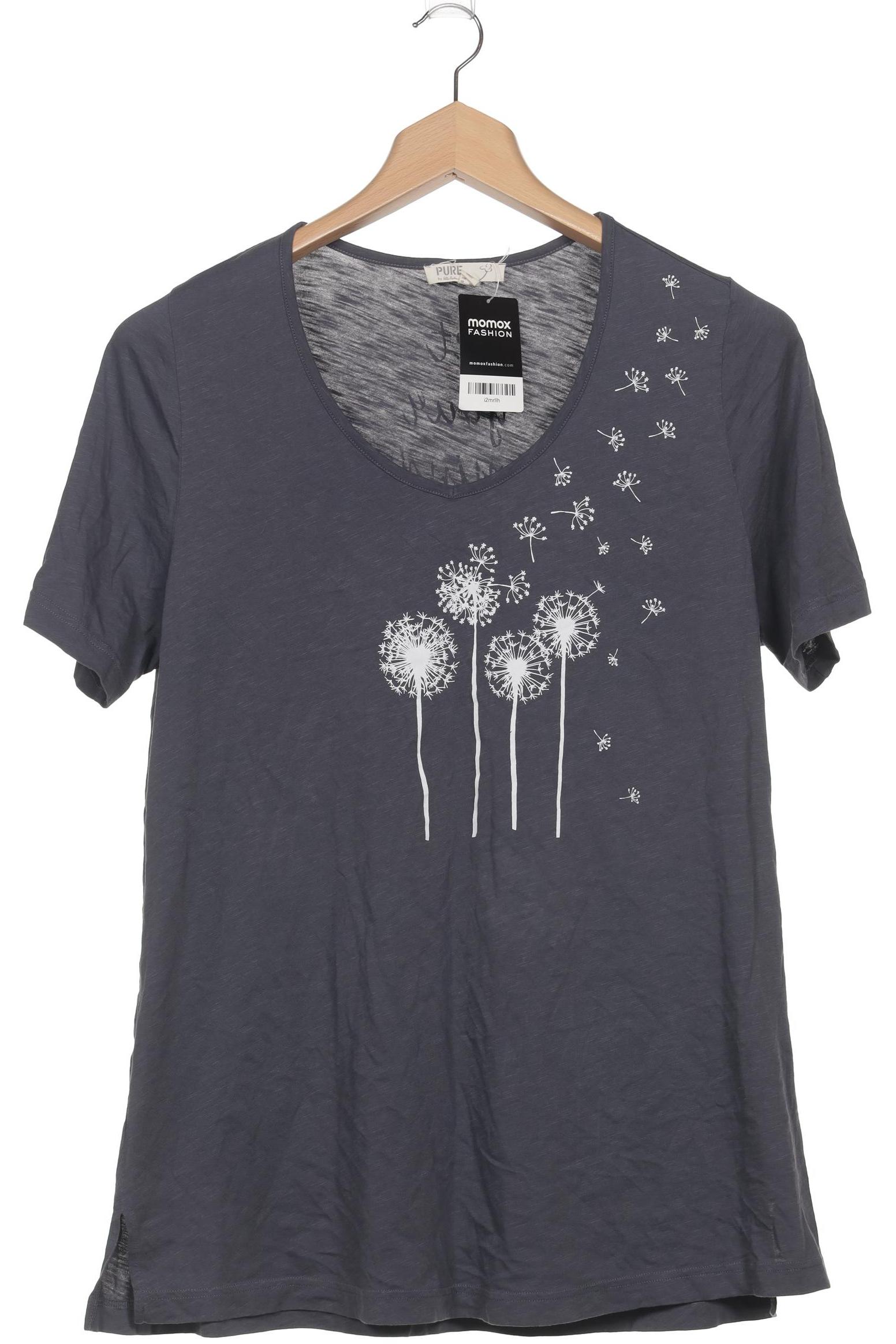 

Ulla Popken Damen T-Shirt, grau, Gr. 46