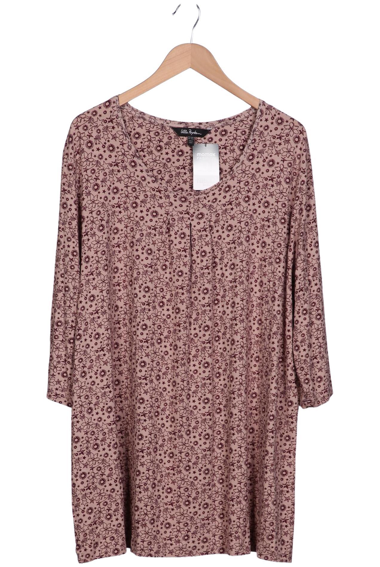 

Ulla Popken Damen Langarmshirt, beige, Gr. 50