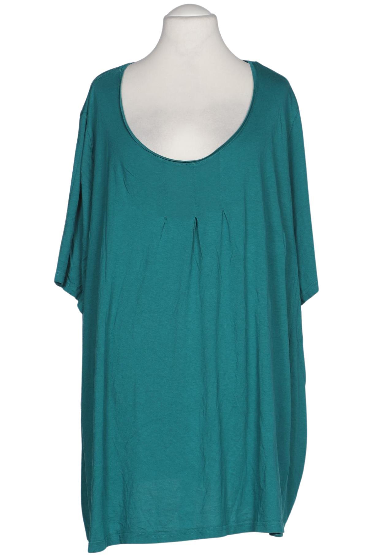 

Ulla Popken Damen T-Shirt, türkis, Gr. 62