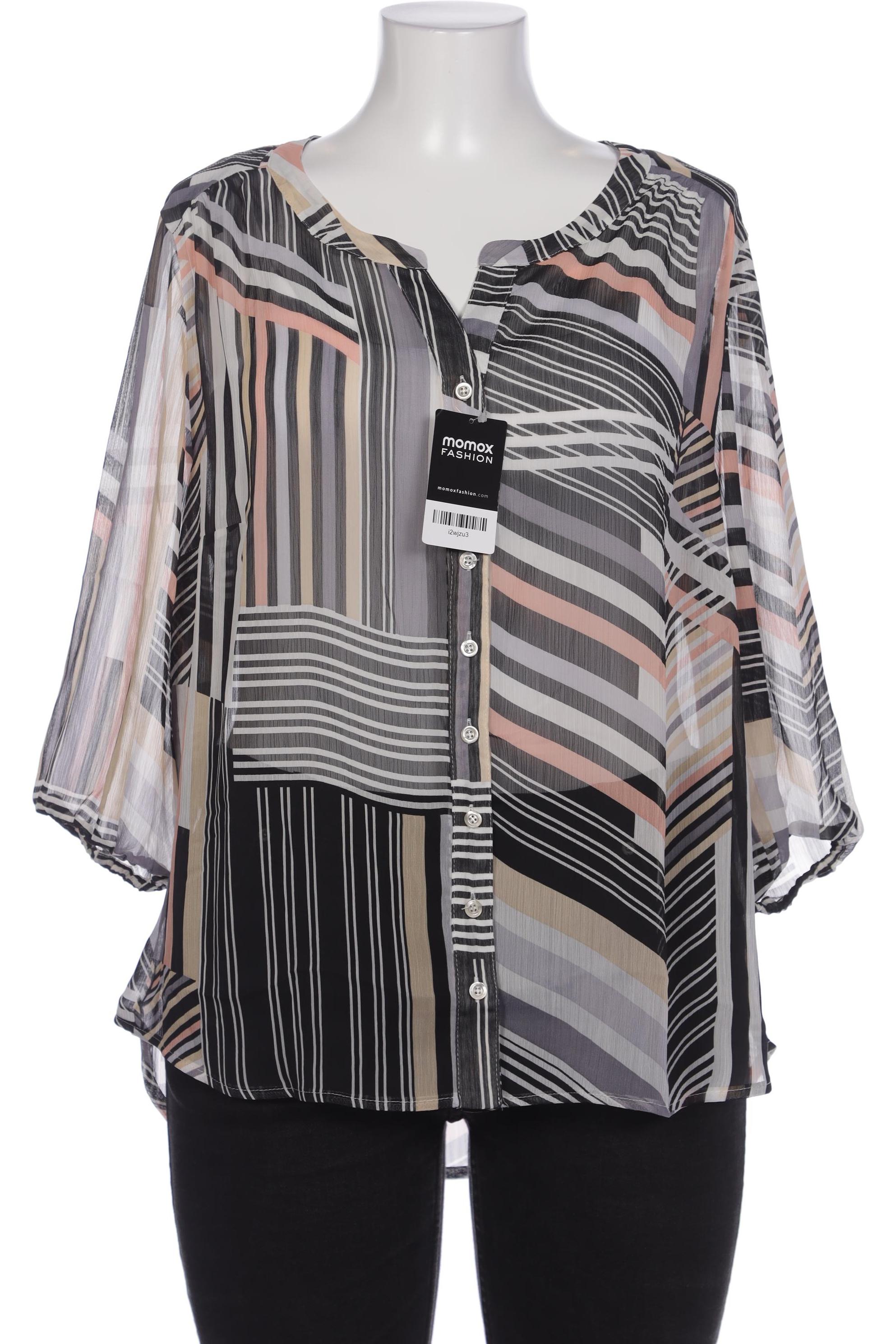 

Ulla Popken Damen Bluse, grau, Gr. 46