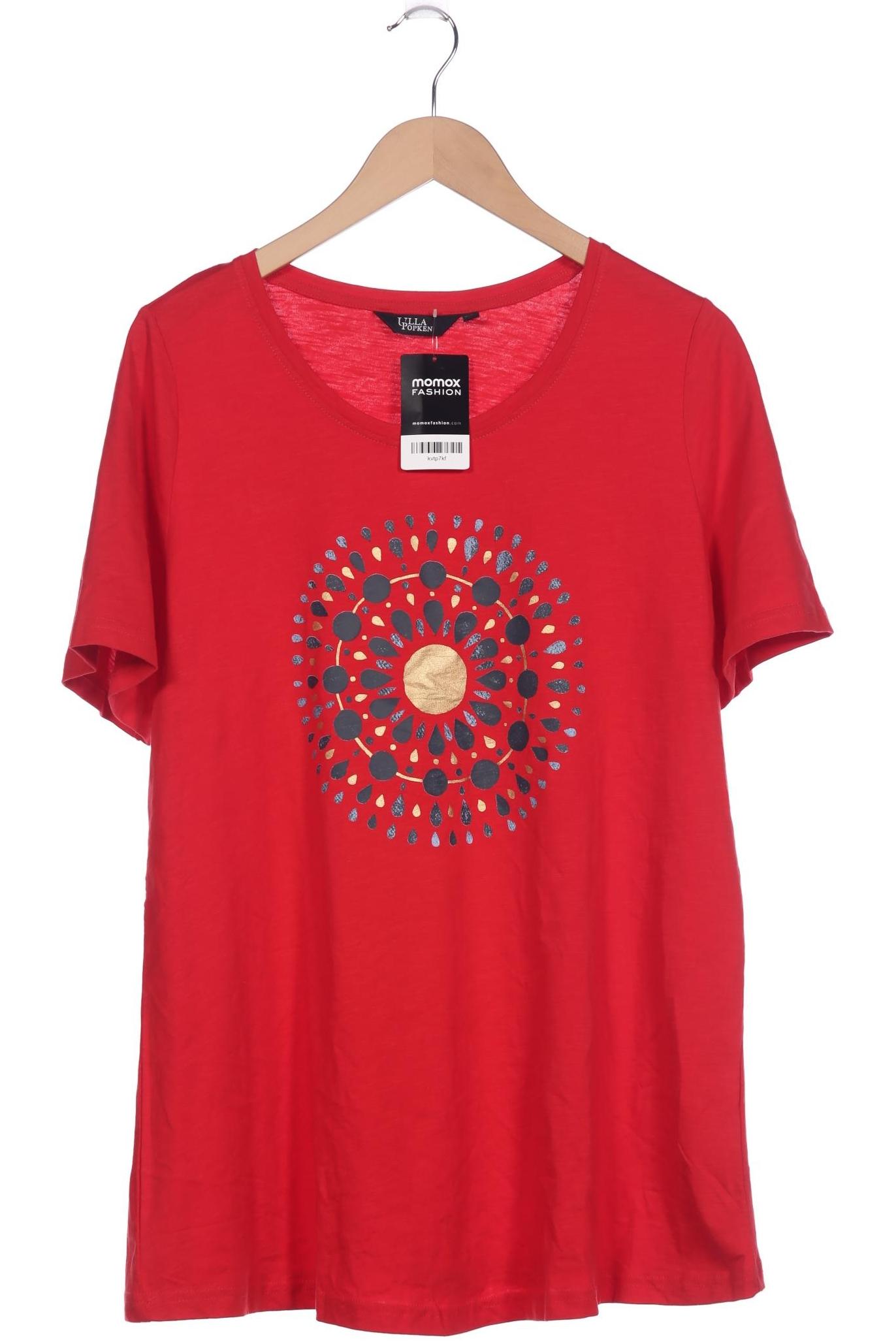 

Ulla Popken Damen T-Shirt, rot, Gr. 42