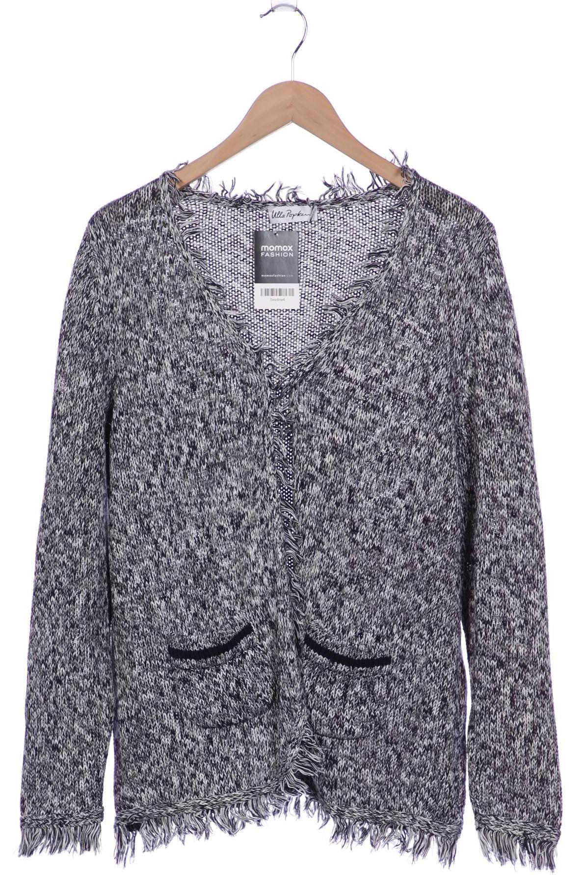 

Ulla Popken Damen Strickjacke, grau, Gr. 42