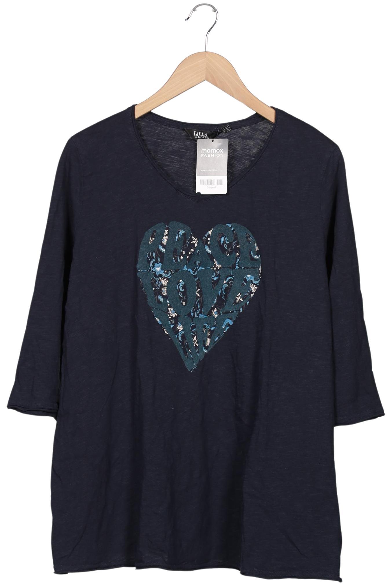 

Ulla Popken Damen Langarmshirt, marineblau, Gr. 42