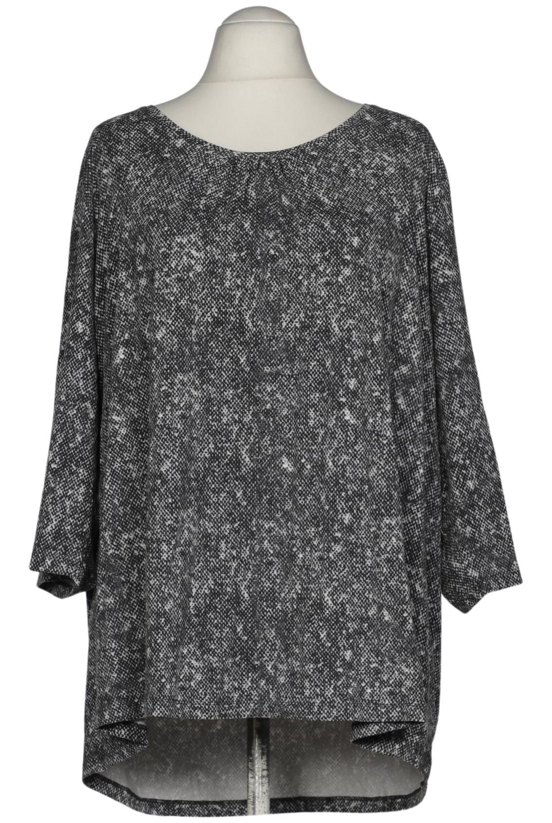

Ulla Popken Damen Langarmshirt, grau, Gr. 54
