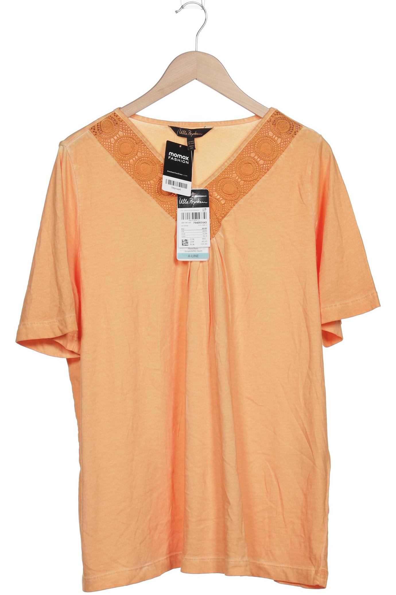 

Ulla Popken Damen T-Shirt, orange, Gr. 46