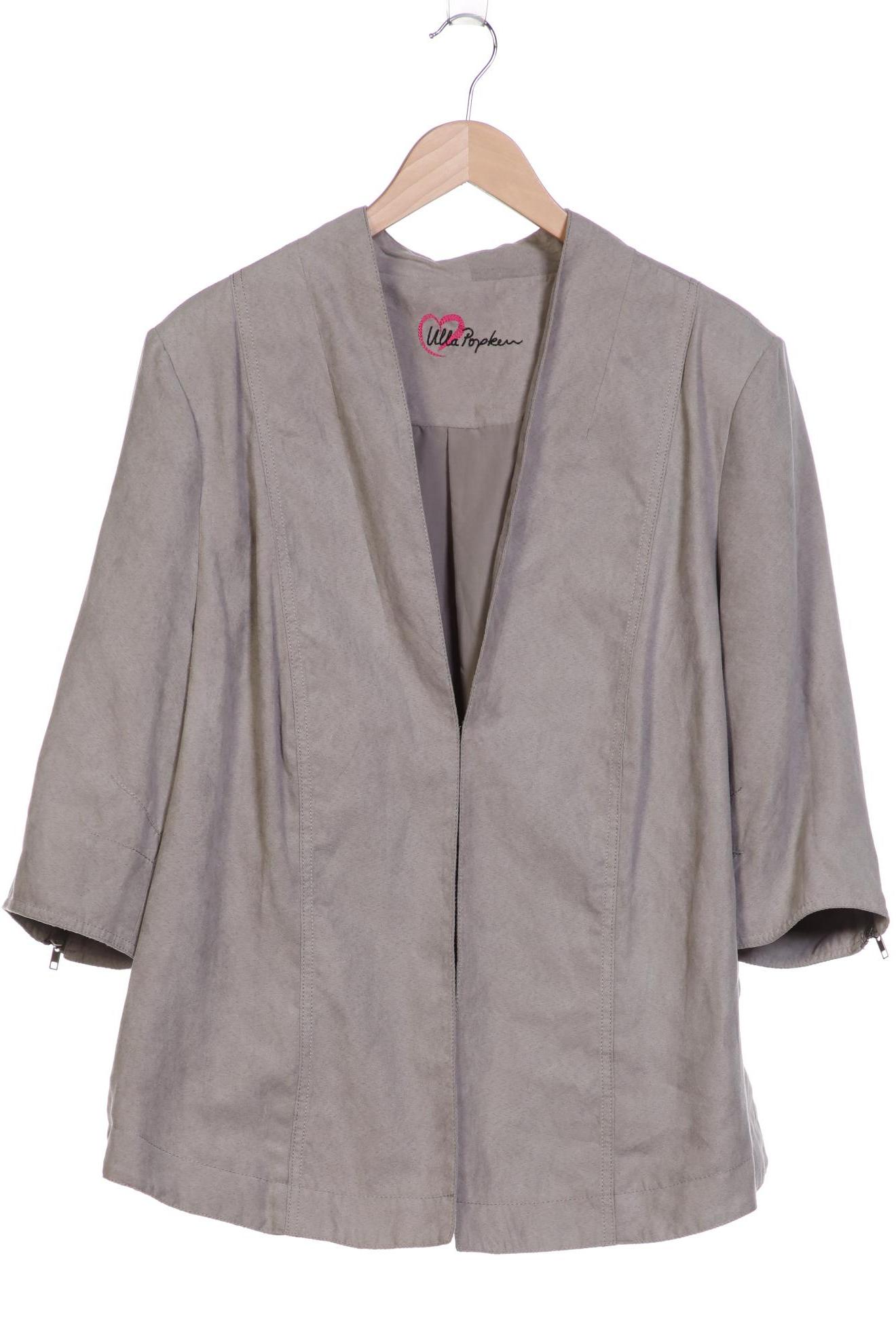 

Ulla Popken Damen Jacke, grau, Gr. 48