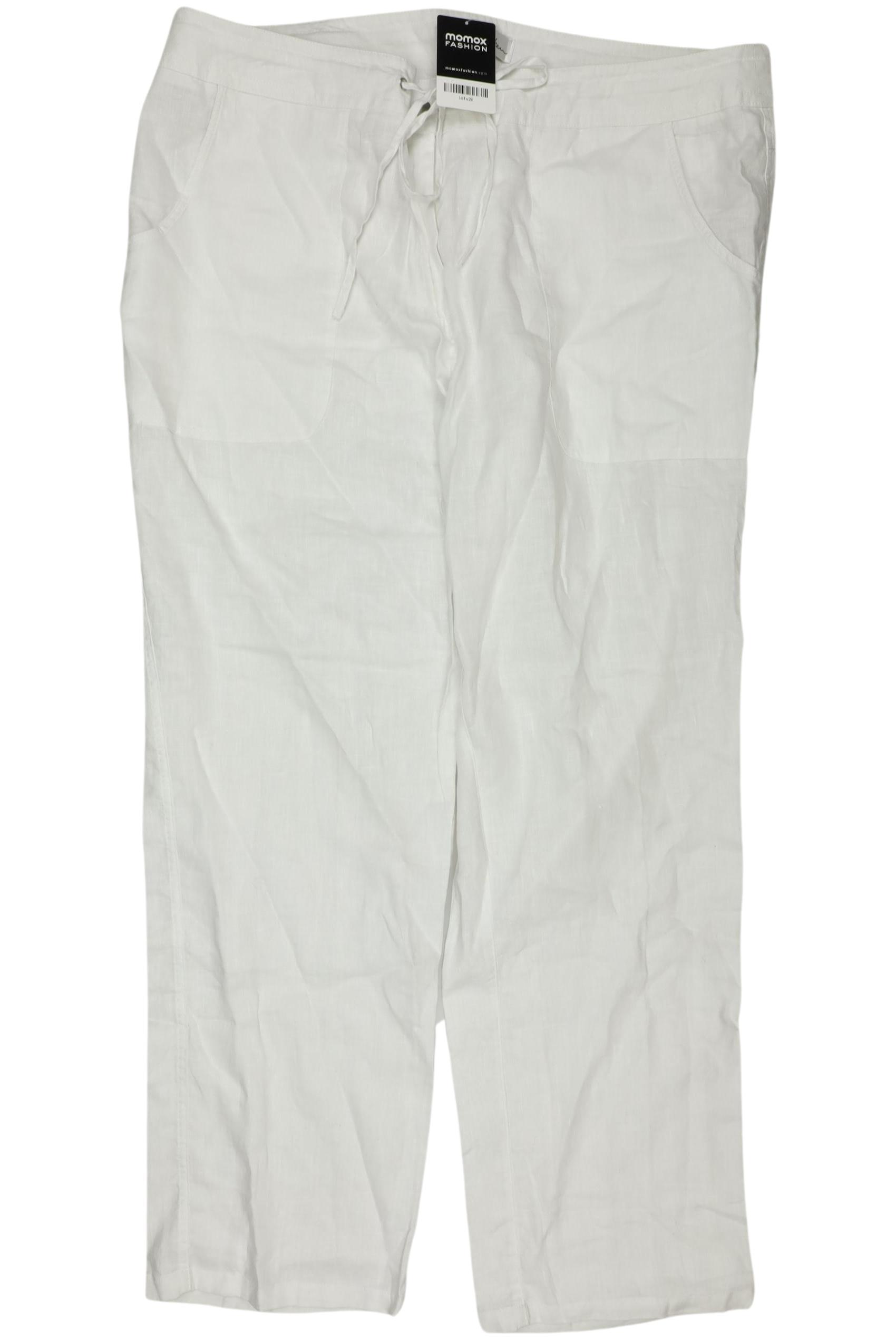 

Ulla Popken Damen Stoffhose, weiß, Gr. 50