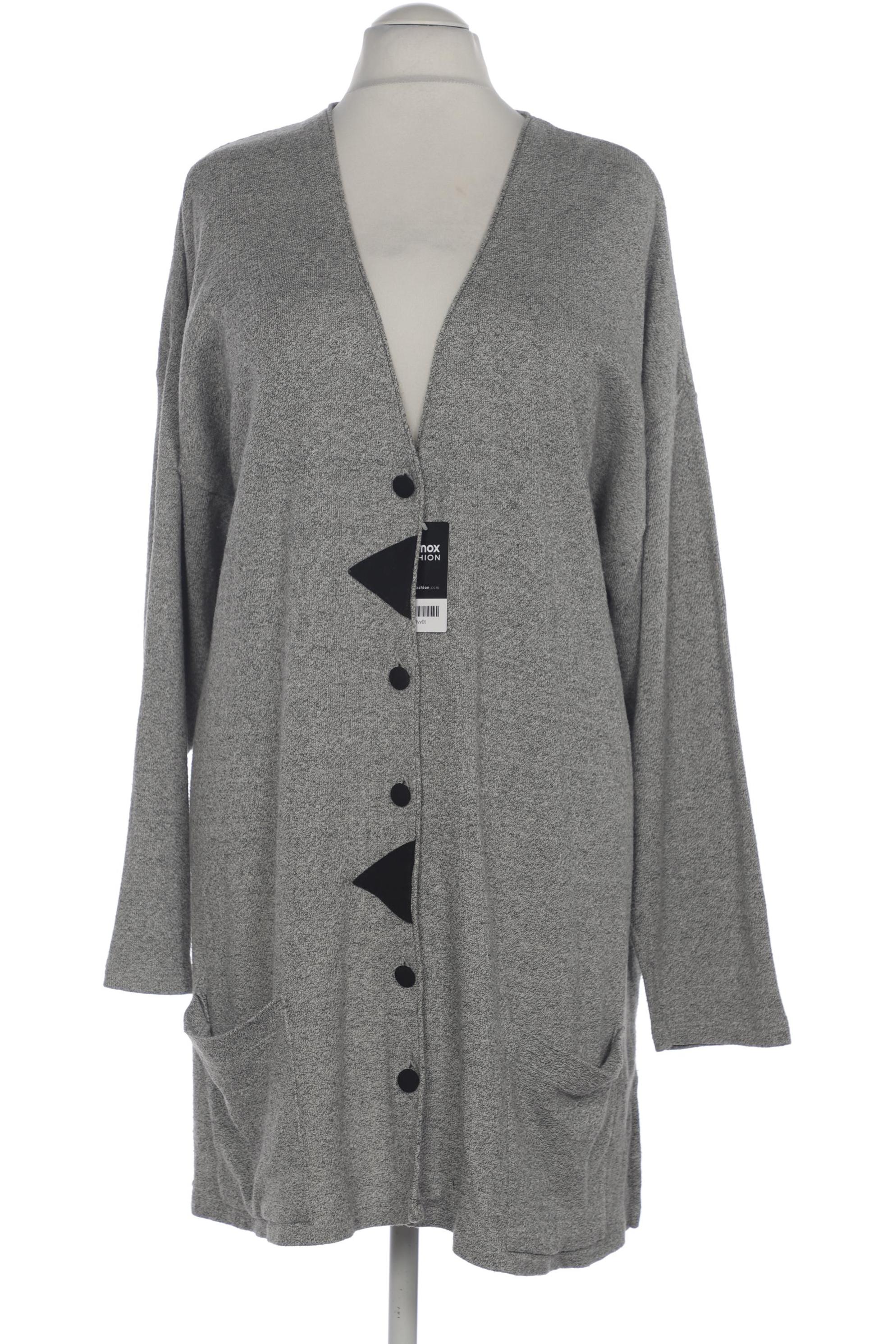 

Ulla Popken Damen Strickjacke, grau, Gr. 54