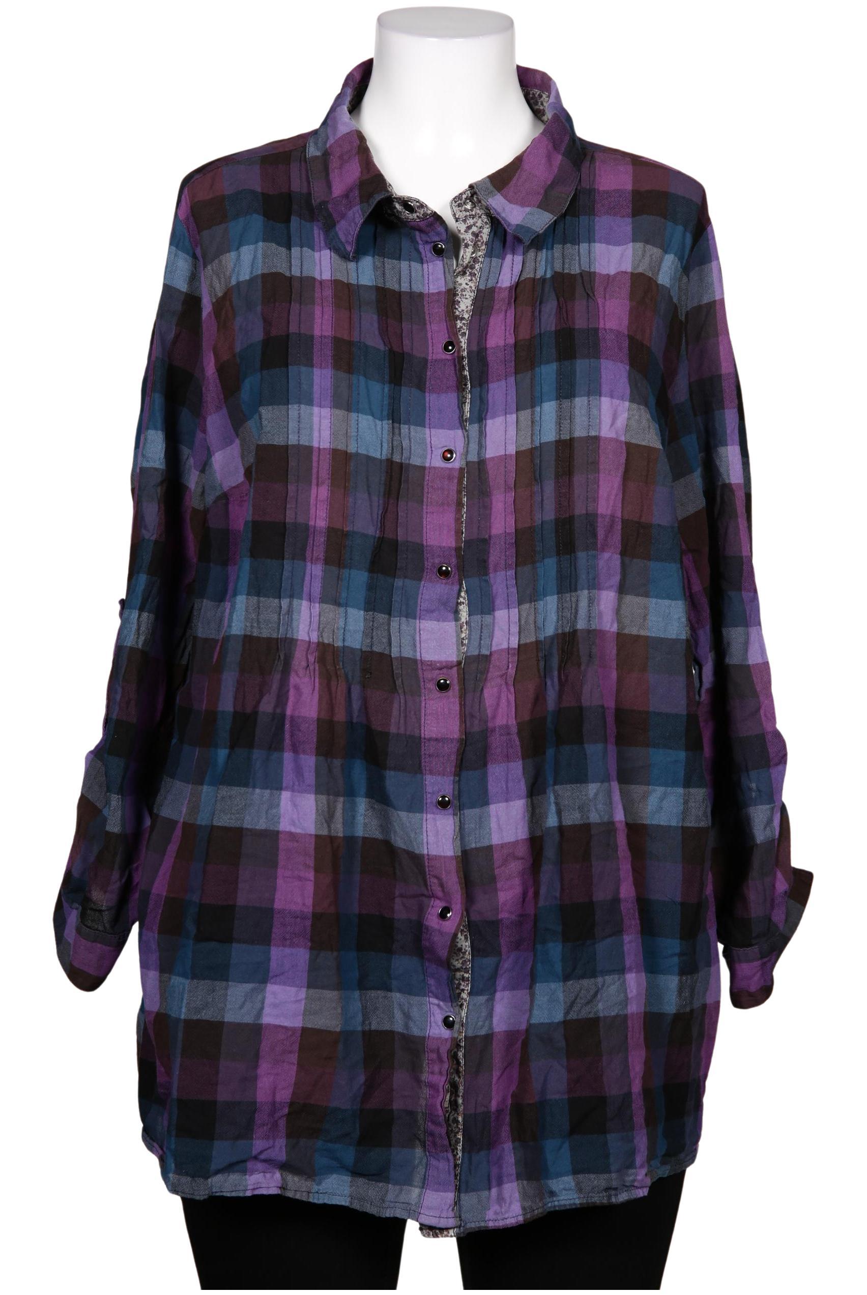 

Ulla Popken Damen Bluse, flieder, Gr. 50