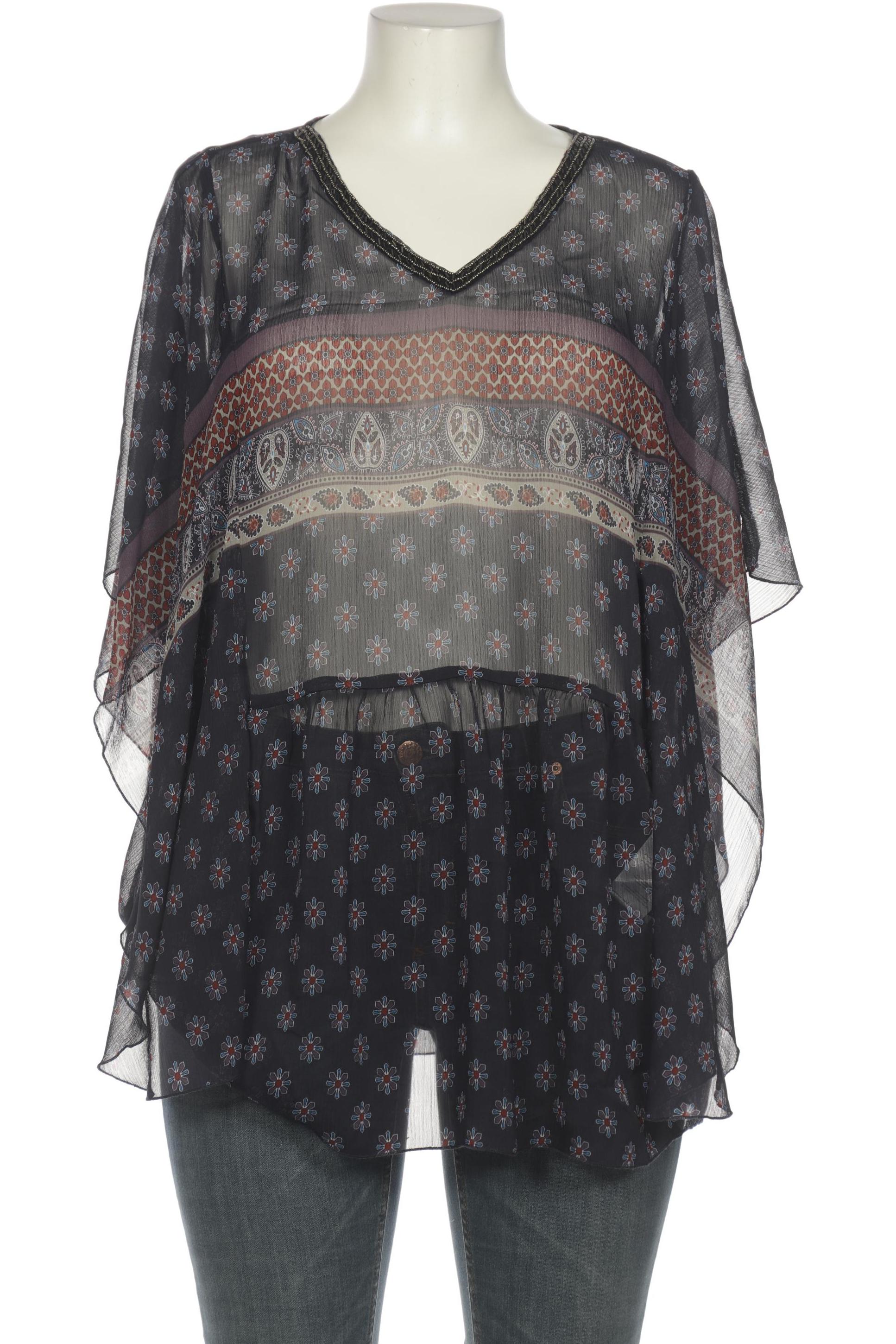 

Ulla Popken Damen Bluse, marineblau, Gr. 46