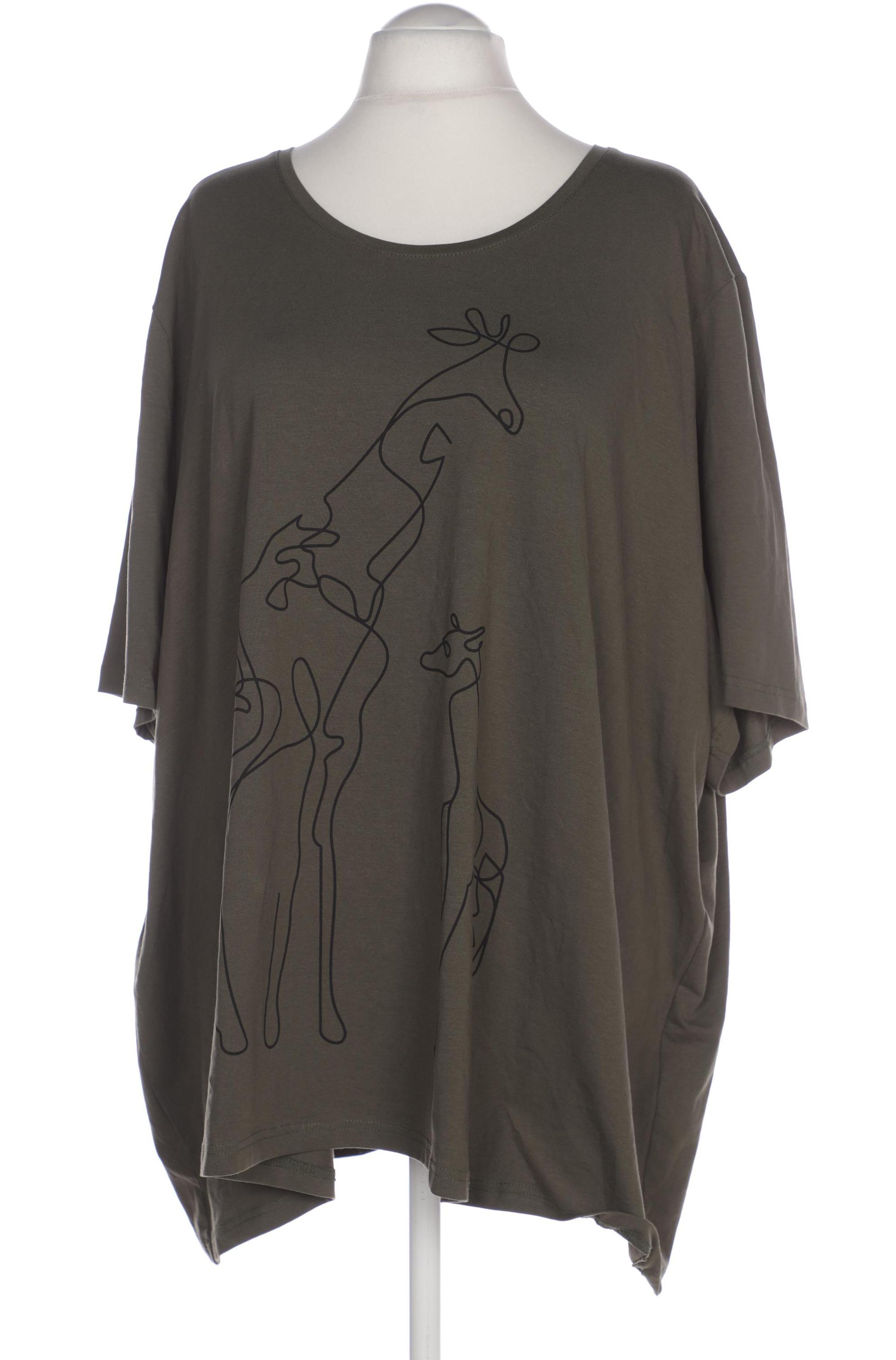 

Ulla Popken Damen T-Shirt, grün, Gr. 62