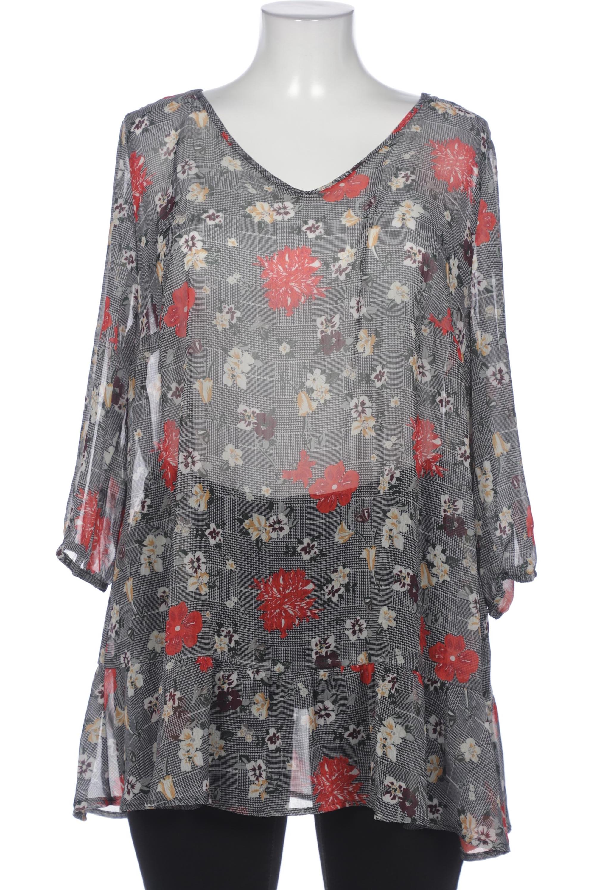 

Ulla Popken Damen Bluse, grau, Gr. 46