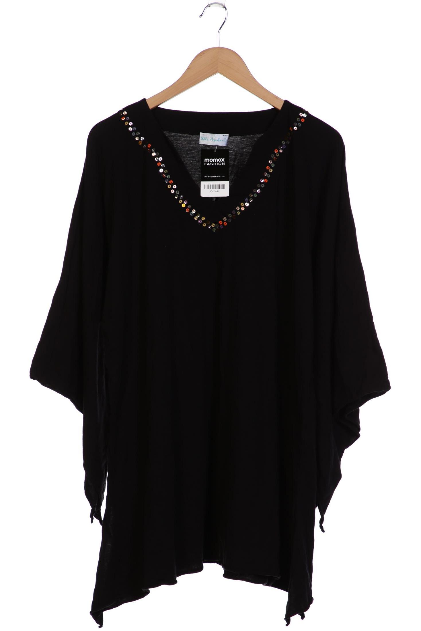 

Ulla Popken Damen Langarmshirt, schwarz, Gr. 50