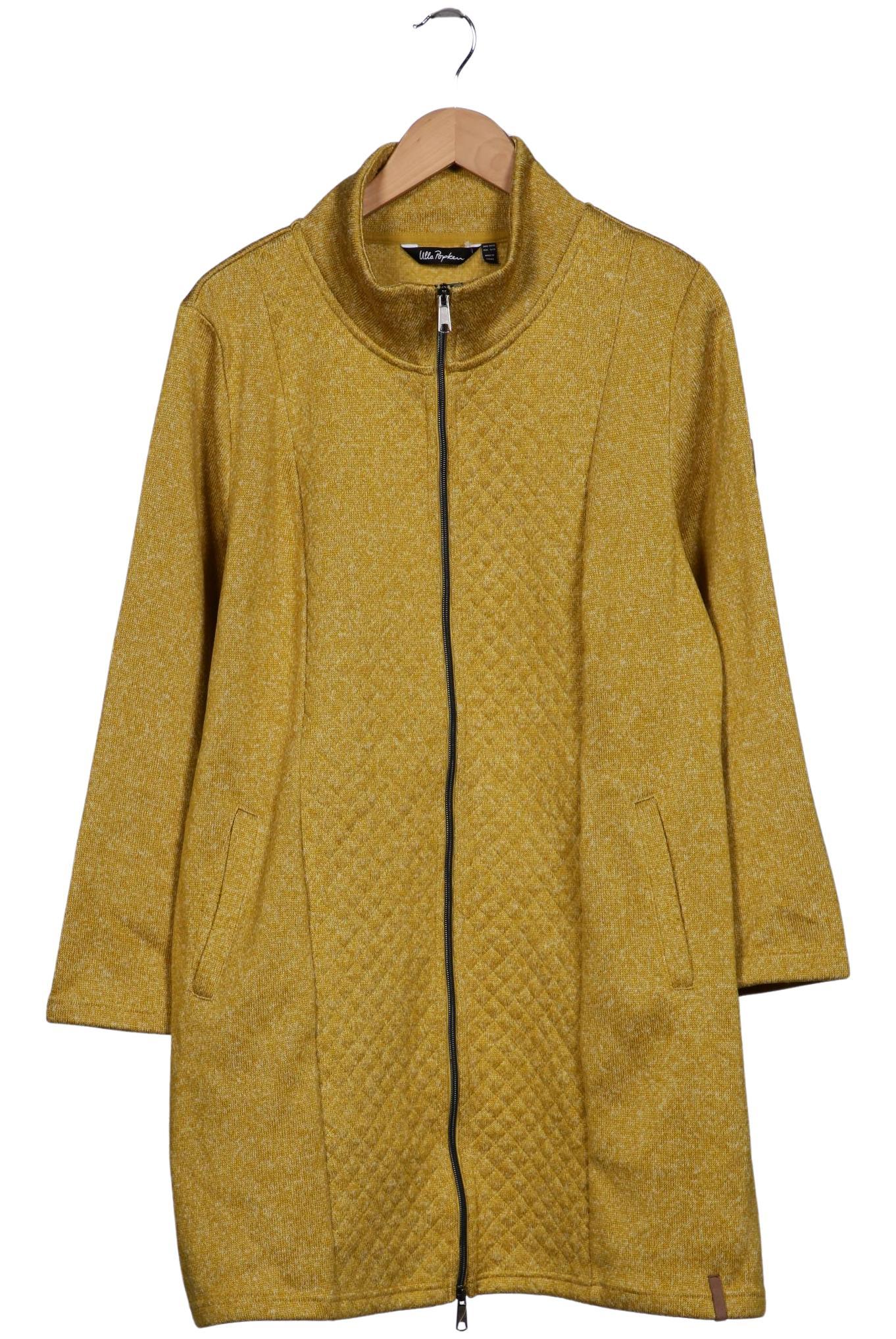 

Ulla Popken Damen Strickjacke, gelb, Gr. 46
