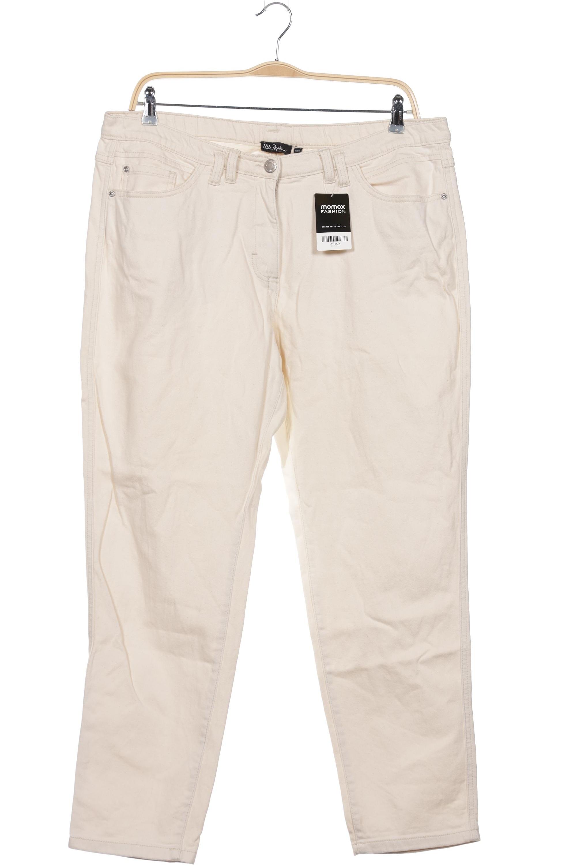 

Ulla Popken Damen Jeans, cremeweiß, Gr. 48