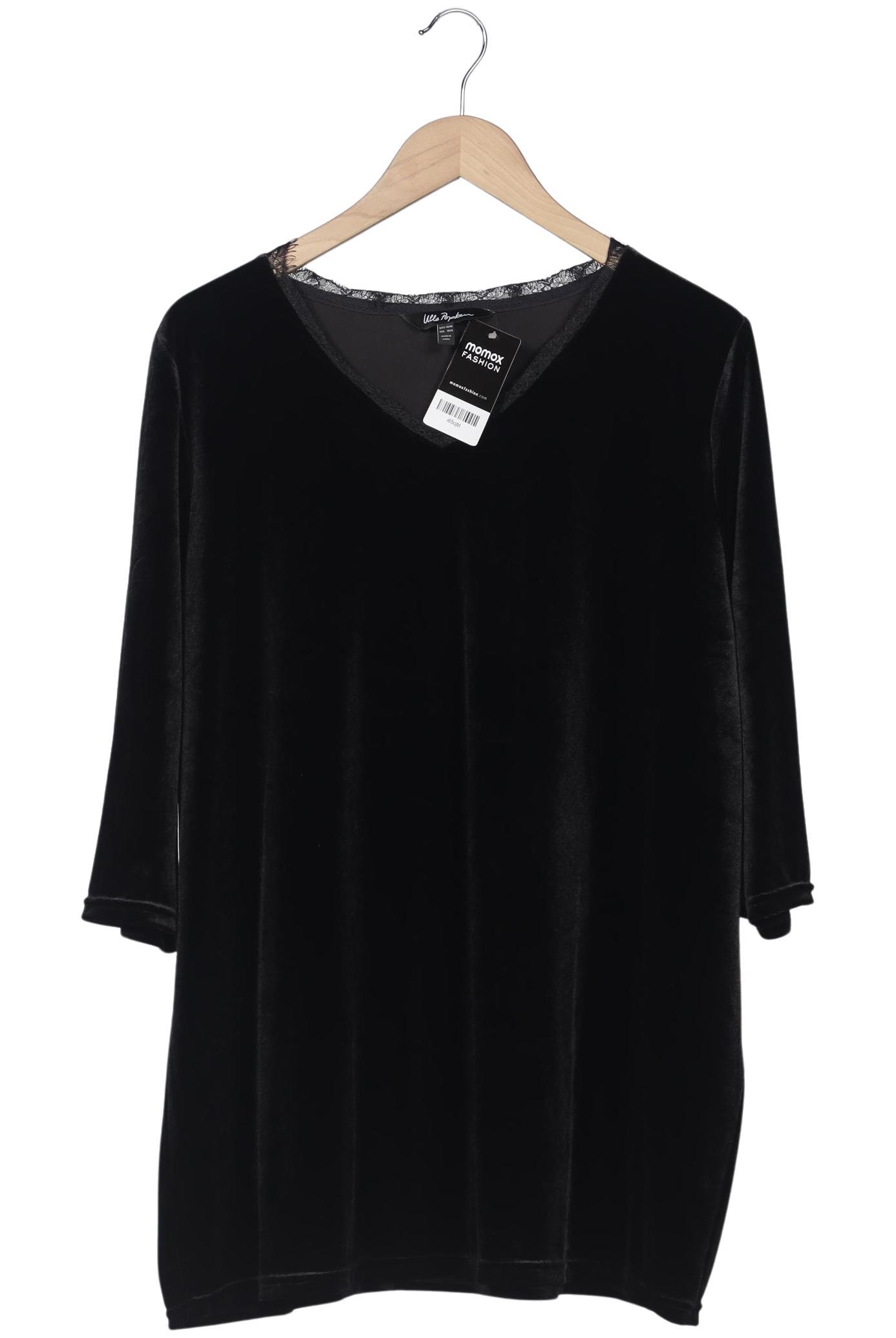 

Ulla Popken Damen Sweatshirt, schwarz, Gr. 46