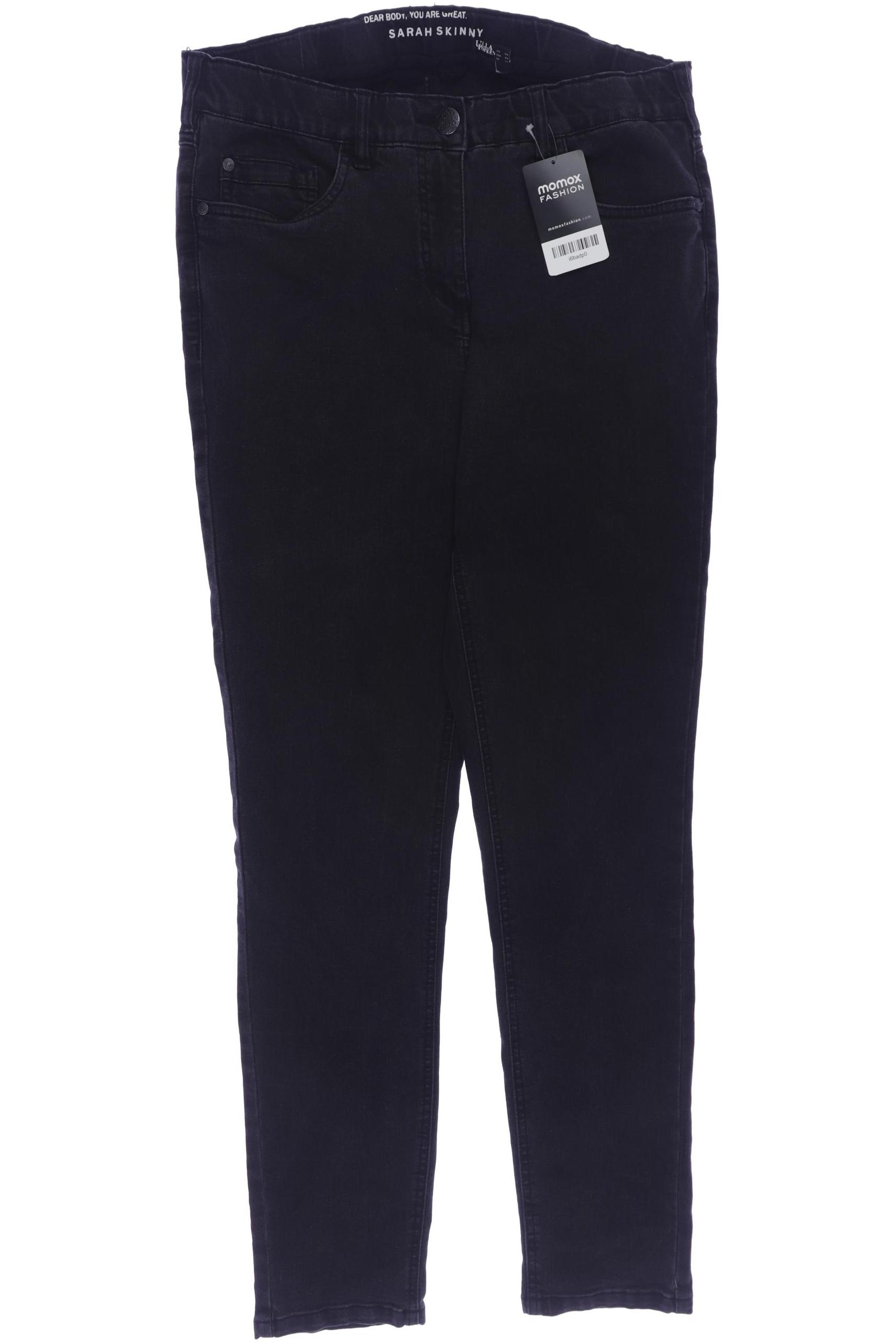 

Ulla Popken Damen Jeans, schwarz, Gr. 42