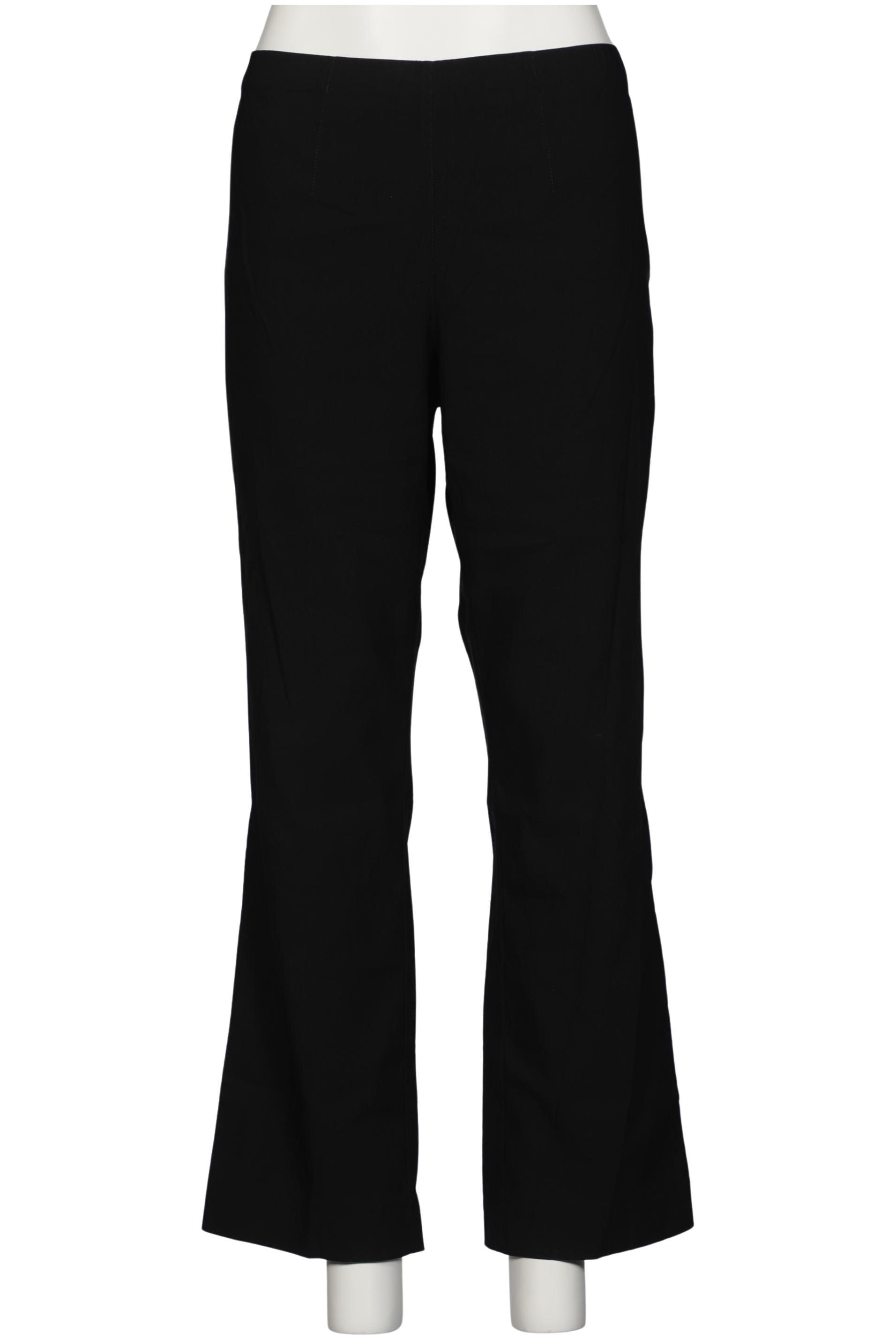 

Ulla Popken Damen Stoffhose, schwarz, Gr. 24