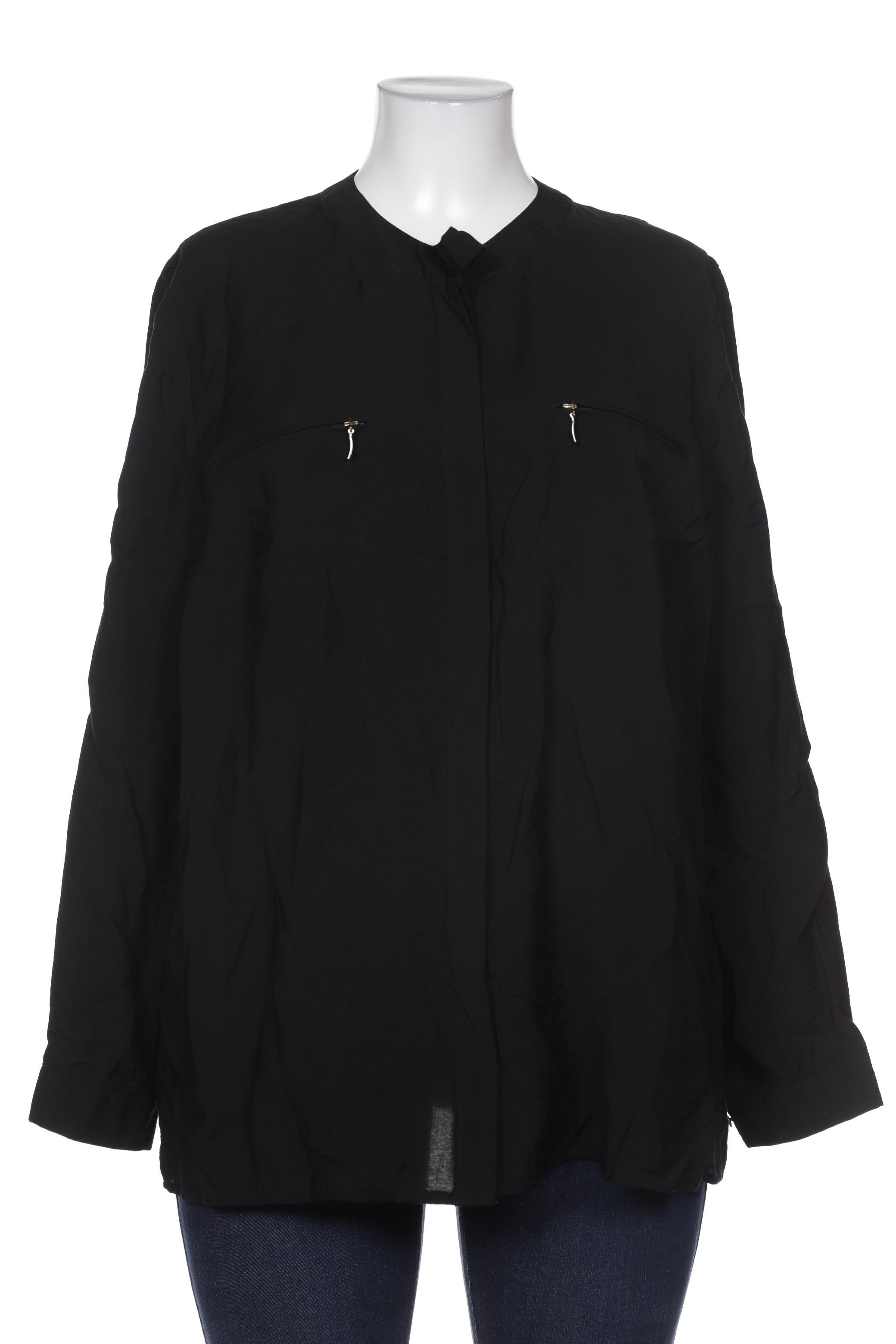 

Ulla Popken Damen Bluse, schwarz, Gr. 46