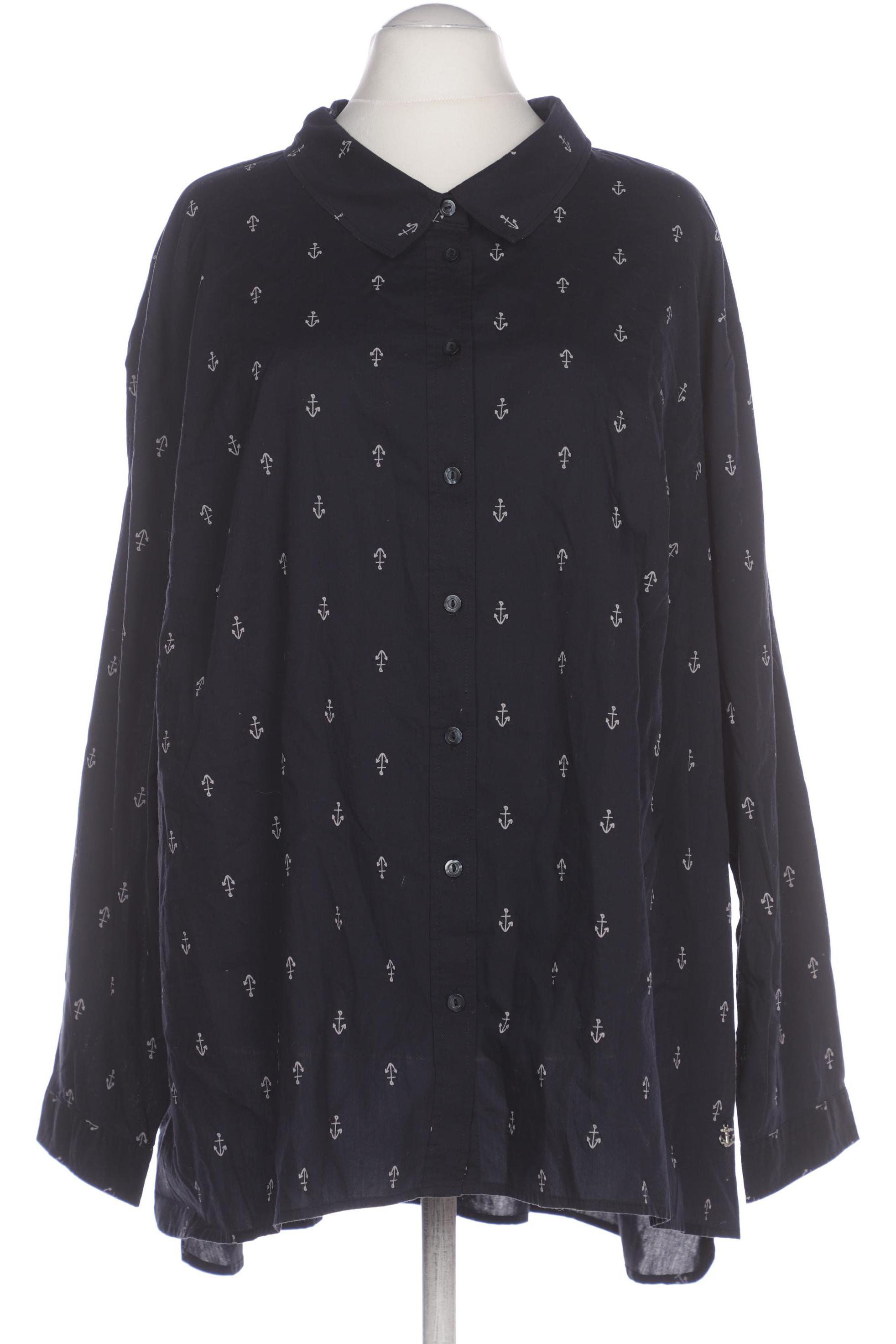 

Ulla Popken Damen Bluse, marineblau, Gr. 58