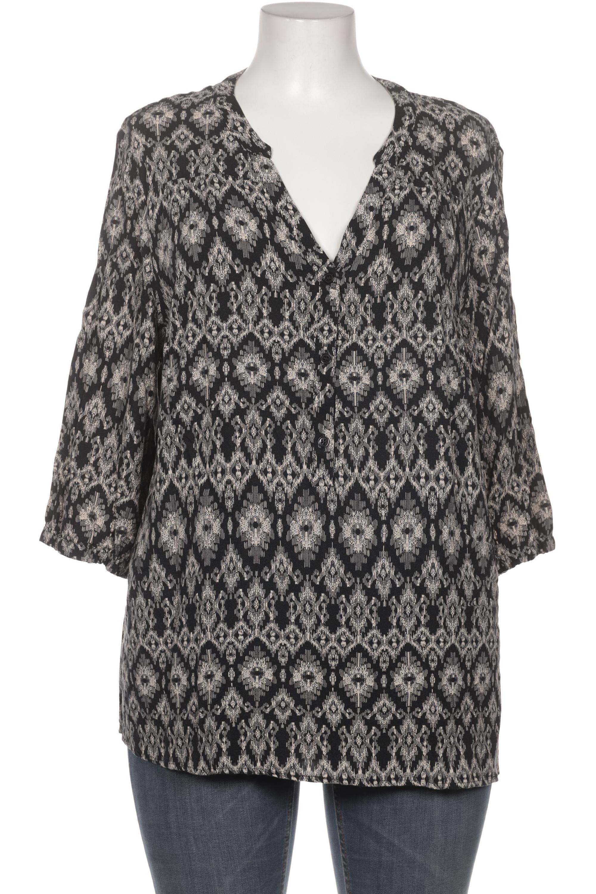 

Ulla Popken Damen Langarmshirt, schwarz, Gr. 46