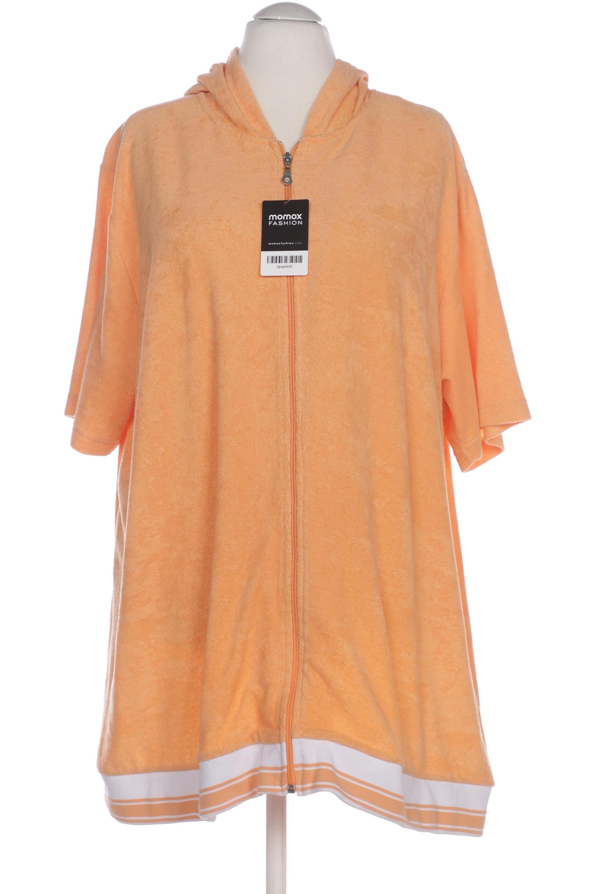 

Ulla Popken Damen Kapuzenpullover, orange, Gr. 54