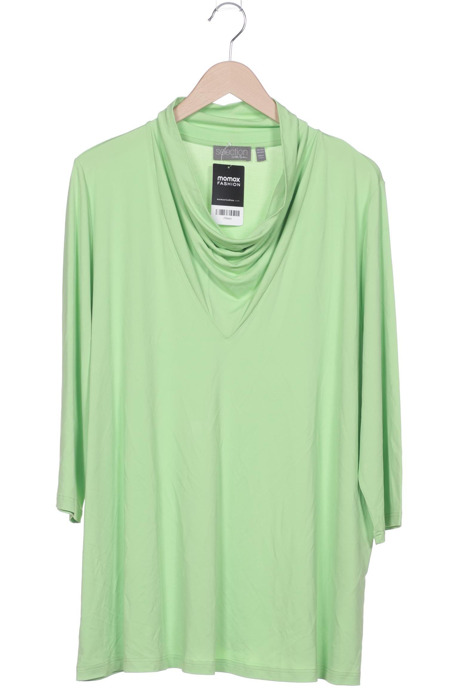 

Ulla Popken Damen Langarmshirt, hellgrün, Gr. 50